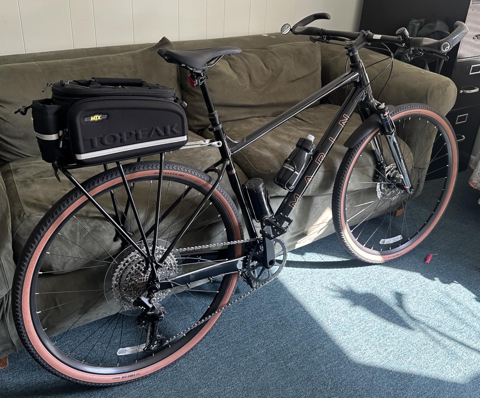 MTX TrunkBag - Rear Bicycle Bag - Spacious Storage and Easy Mounting customer photo 1