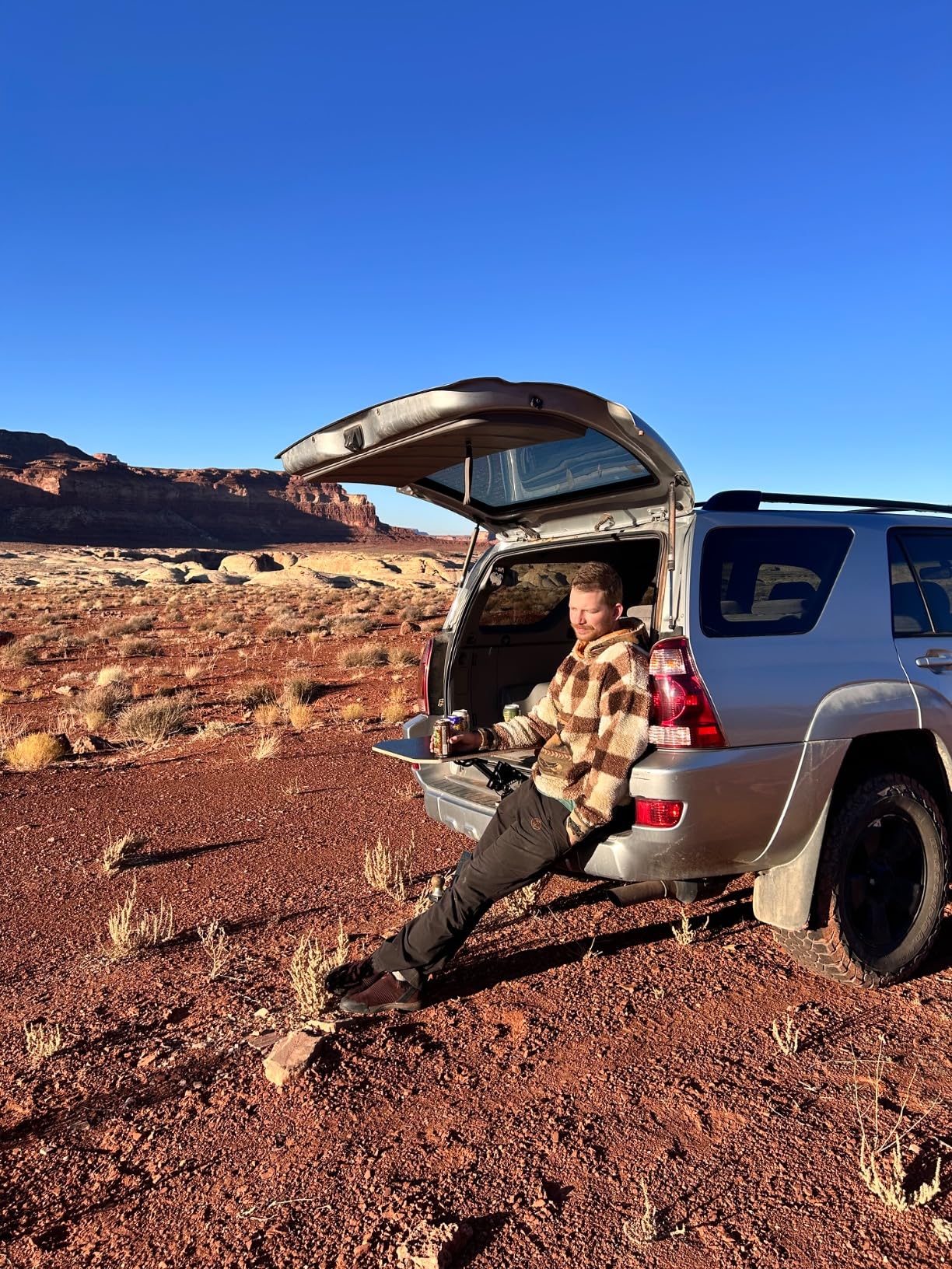 Tailgate Table for SUV, Truck & Van - Heavy-Duty Foldable Car Camping Table, Quick Clamp Mount, Portable Aluminum Tailgate Platform for Overlanding, Road Trips & Outdoor Cooking customer photo 1