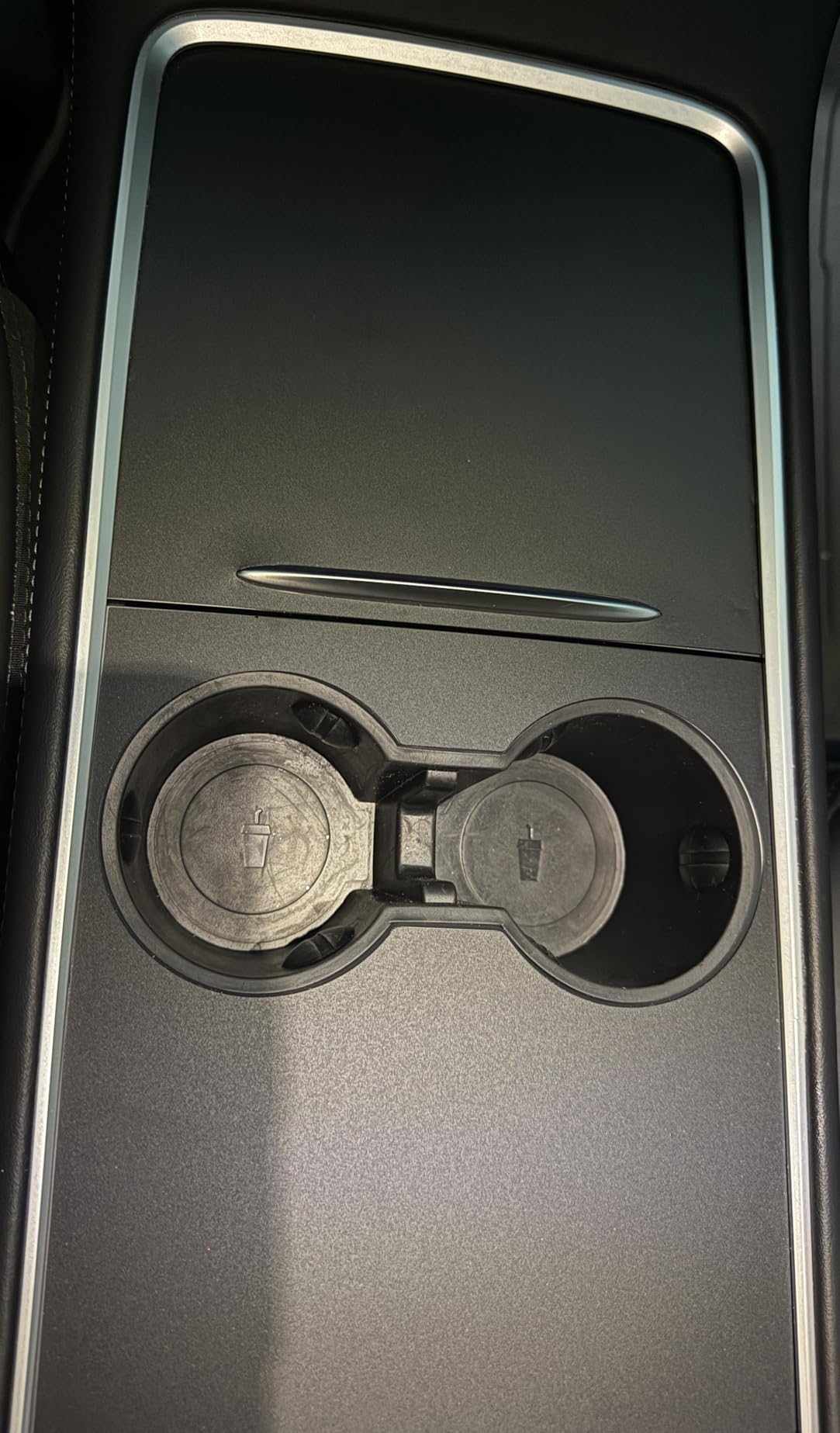 Center Console Wrap Kit: Carbon Fiber Texture Heat Resistant Scratch - Proof Suit for Tesla Model 3 2021-2023 and Model Y 2021-2024 customer photo 1