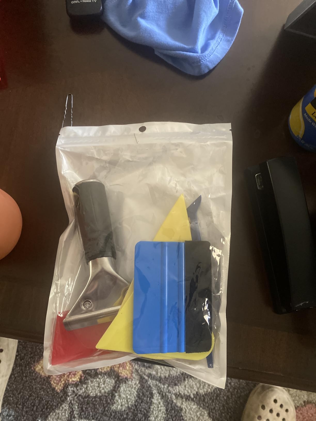 DIYSELF 18 Pcs Window Tint Kit, Vinyl Wrap Tool Kit - Professional Window Tint Tools & Squeegee for Vinyl - Complete Car Wrap Kit for Car Wrap, Stained Glass Window Film, Wallpaper, Water Blades Tool customer photo 2