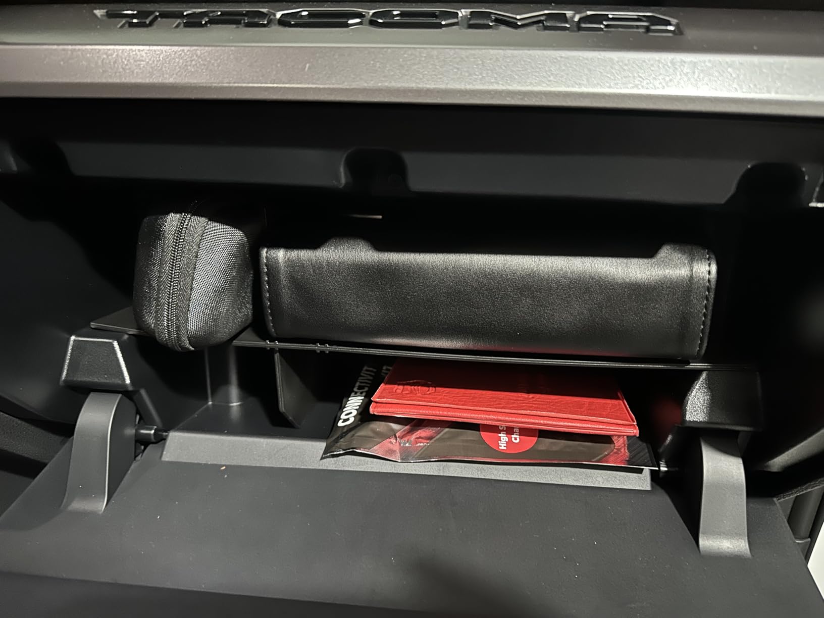 JKCOVER Glove Box Organizer Compatible with 2024 2025 2026 Toyota Tacoma(4th Gen Tacoma) Glove Box Compartment Insert Storage Divider Accessories (Patent Design) customer photo 2