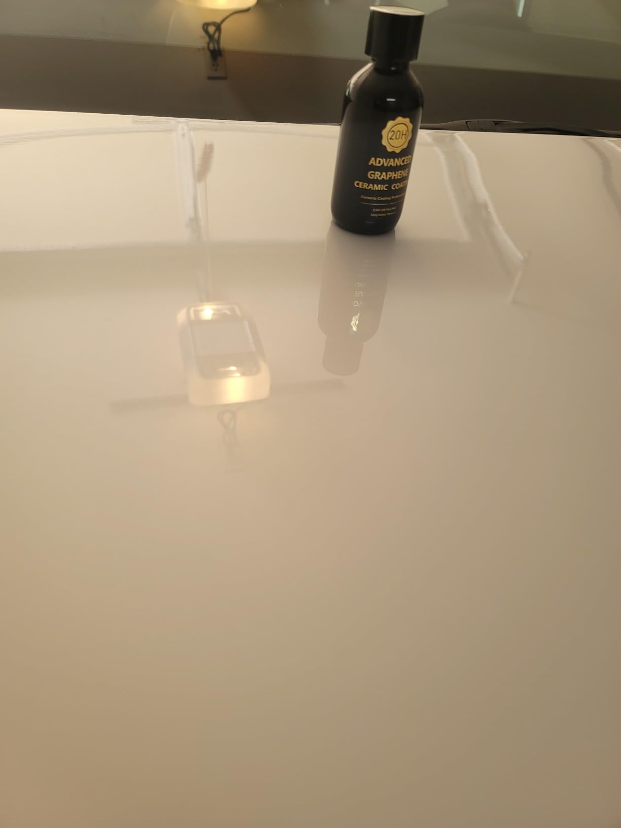 20H Advanced Graphene Ceramic Coating for Cars, Ceramic Car Auto Detailing kit (70ml), 10+ Years of Long Lasting Protection, Ultra High Gloss customer photo 2