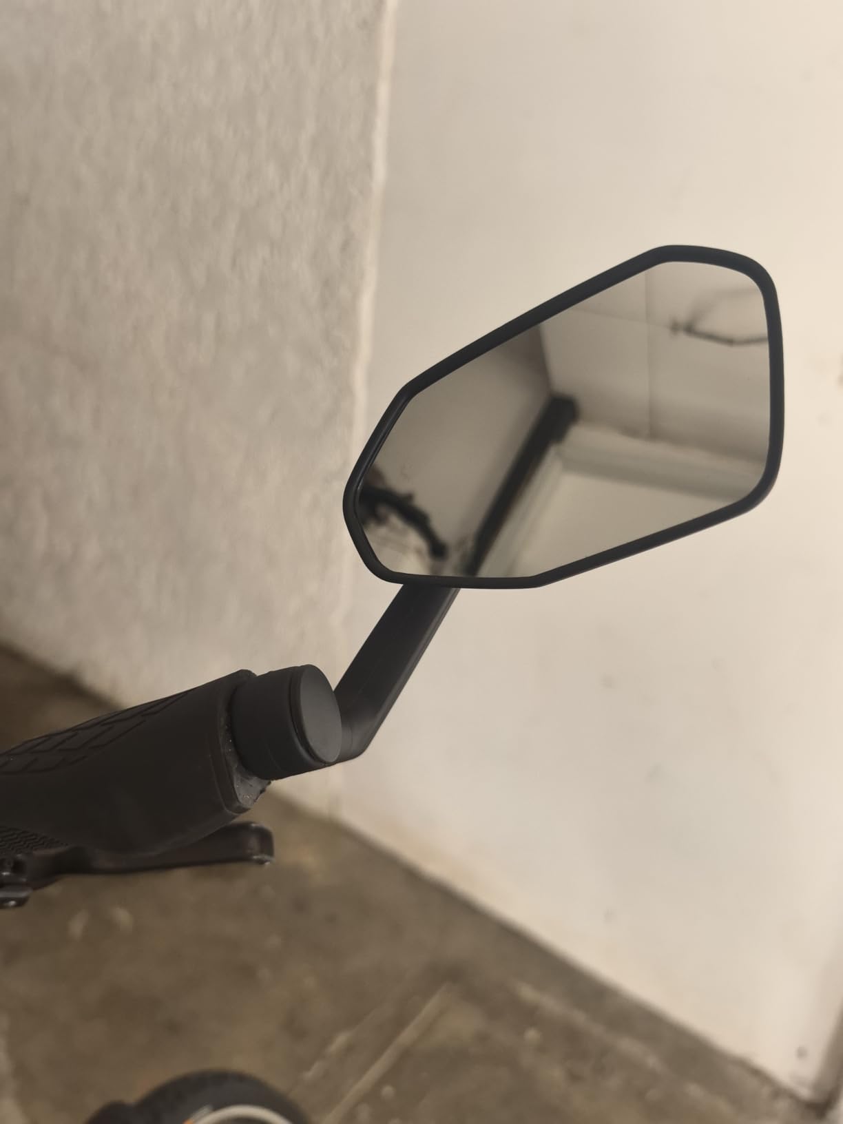 RBRL Bicycle Mirror, Extra Large Bike Mirror, 360° Adjustable Shatterproof and Durable Bar End Rear View Mirror Bicycle, Side Mirrors for E-Bike customer photo 2