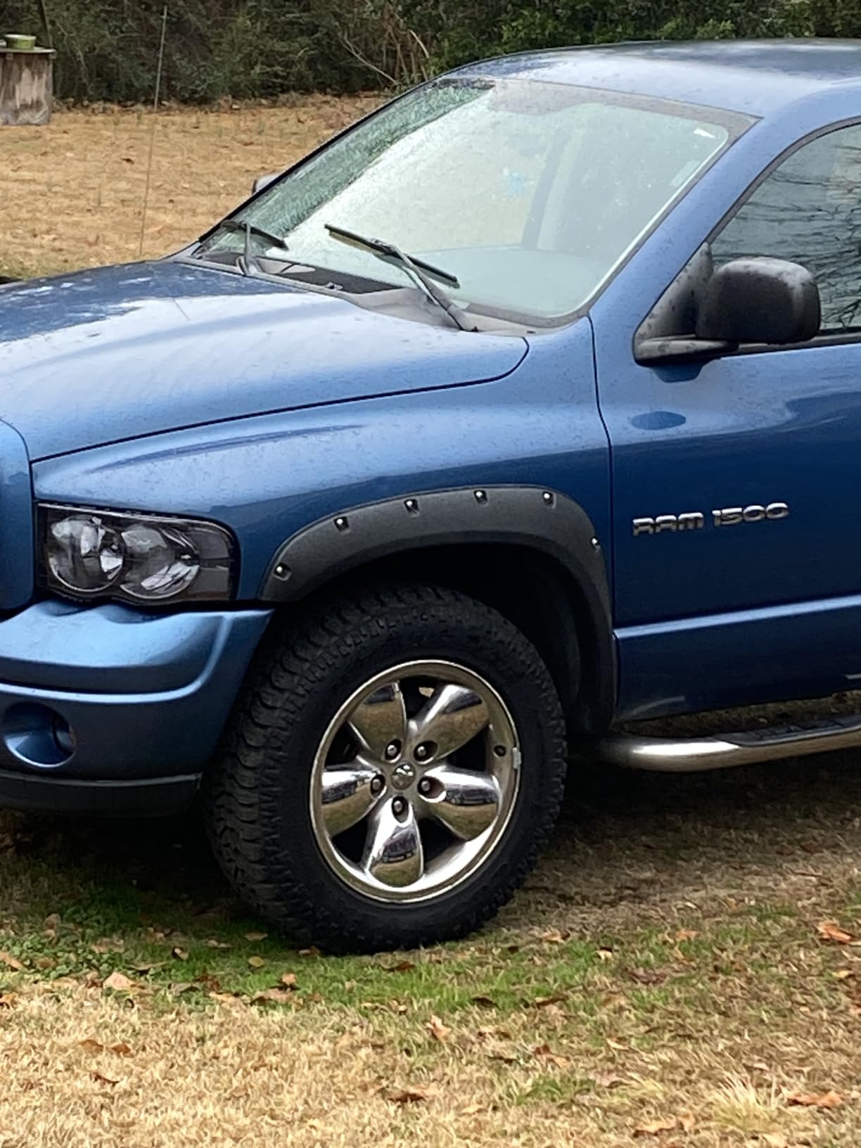 PIT66 Fender Flares Compatible With 2009-2018 Dodge Ram 1500 Factory Style Bolt On Fender Flares 68054339AB, 68054338A customer photo 1