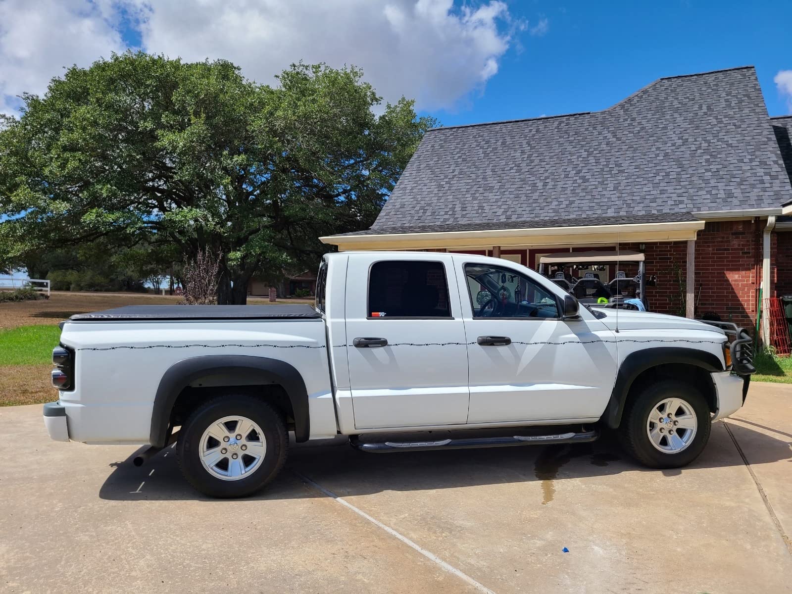 PIT66 Fender Flares Compatible With 2009-2018 Dodge Ram 1500 Factory Style Bolt On Fender Flares 68054339AB, 68054338A customer photo 2