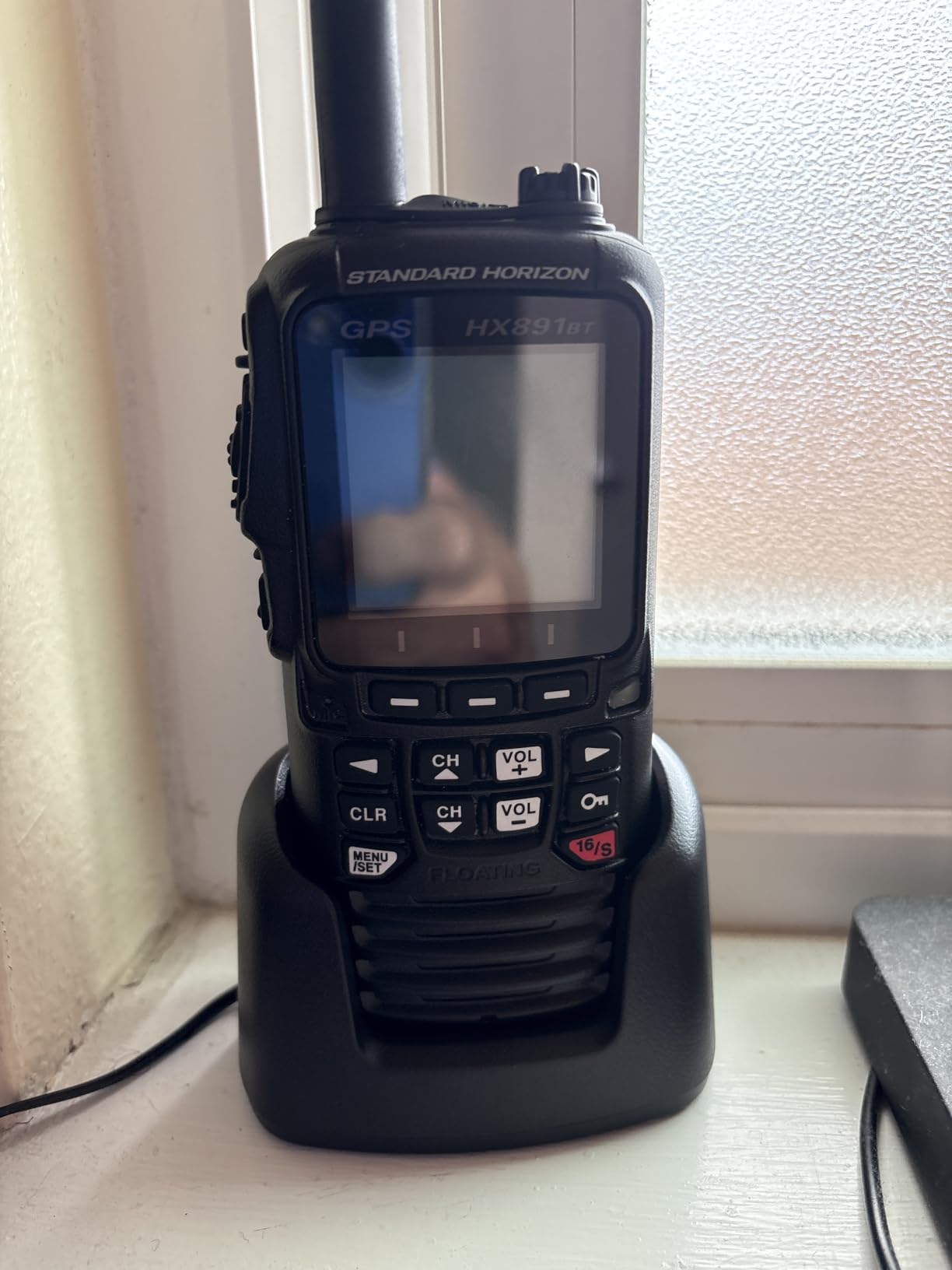 Standard Horizon HX891BTBK Handheld Marine VHF Radio with GPS and Bluetooth customer photo 1