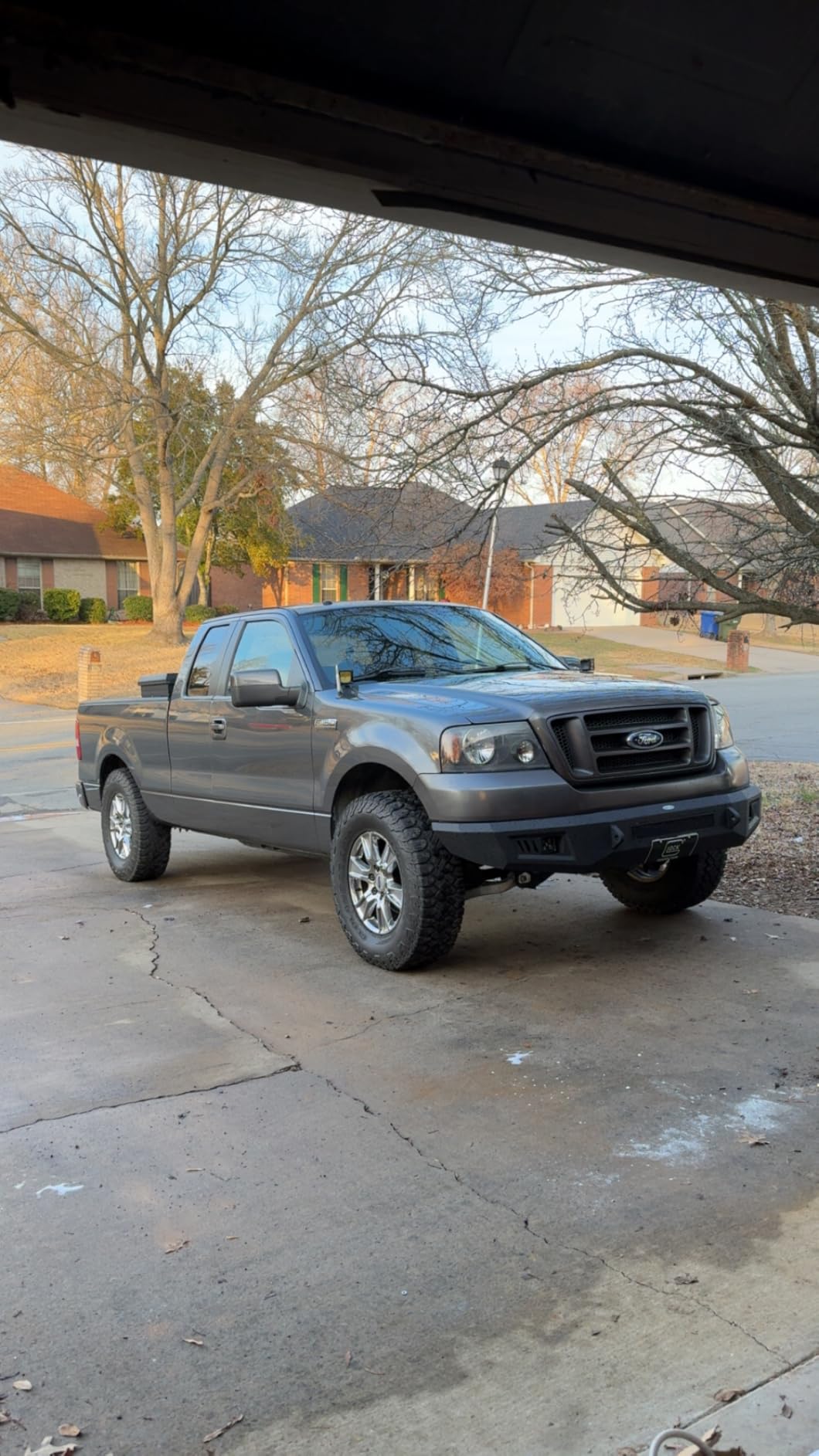 Hooke Road Discovery 04-08 F150 Front Bumper for 2004 2005 2006 2007 2008 Ford F-150 Pickup, Offroad Replacement Bumper w/Winch Plate & D-ring Mounts customer photo 1