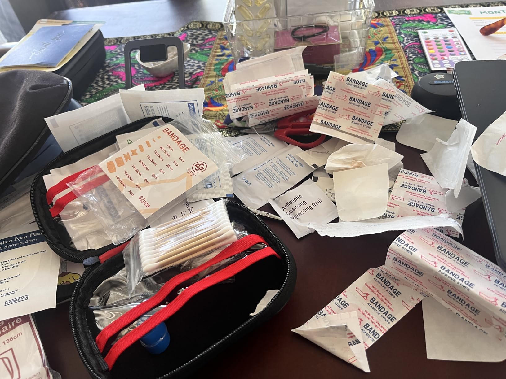 Mini First Aid Kit - 150 Piece Small Waterproof Hard Shell Medical Kit for Home, Car, Travel, Camping, Truck, Hiking, Sports, Office, Vehicle & Outdoor Emergencies customer photo 1