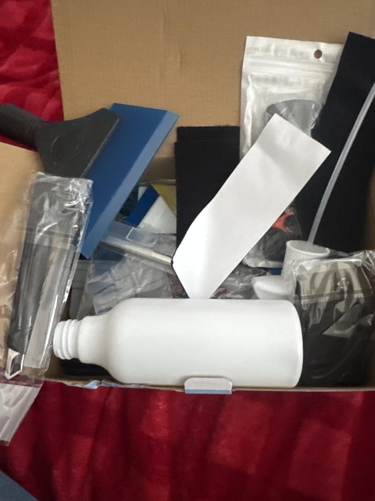 28 Pcs Car Window Tint Tools Kit Vinyl Wrap Tool Window Tint Squeegee Tools Vehicle Glass Protective Film Installation Kit Automotive Window Film Tinting Kit customer photo 1