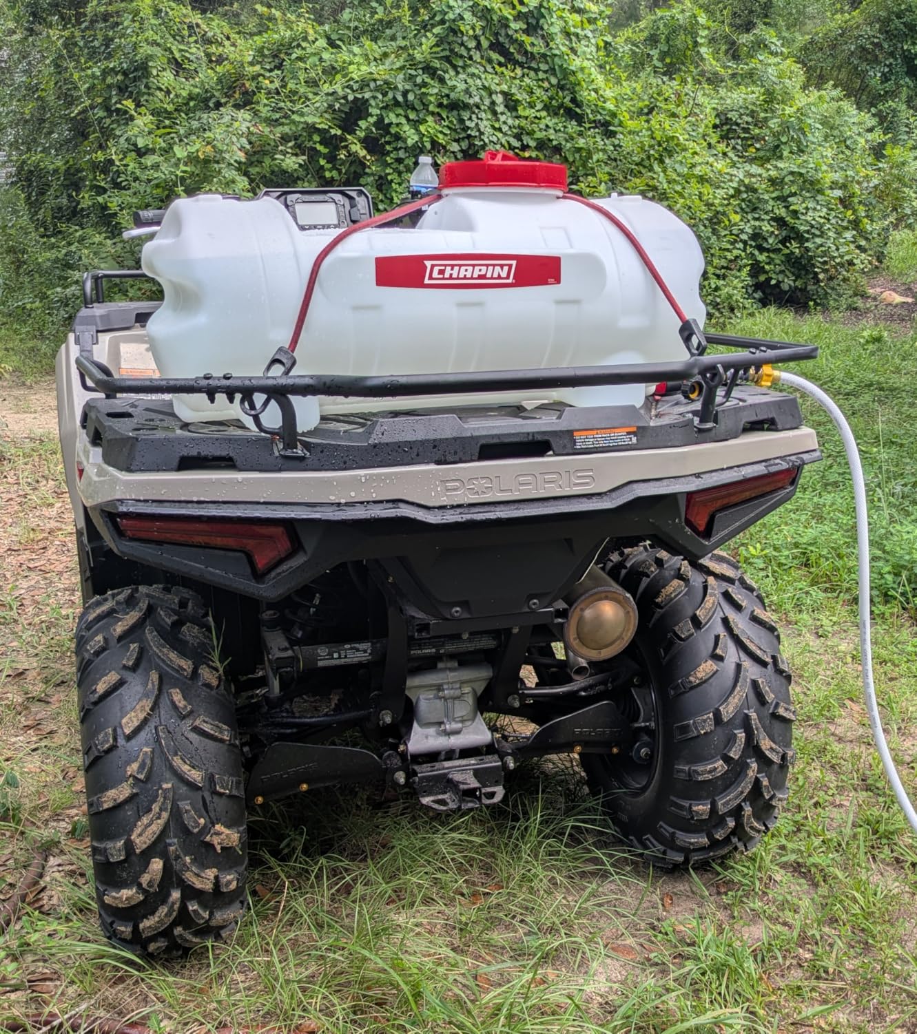 Chapin 98142 Water Storage Tank, 40-Gallon, Utility Water Supply, Translucent Chemical-Resistant Poly Tank, 6