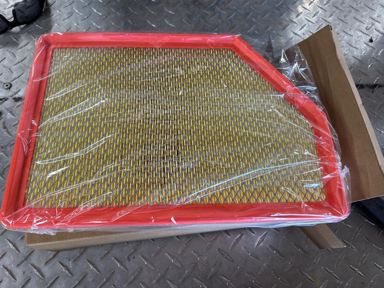 A3248C 84554703 Engine Air Filter Compatible With 2020-2024 Chevrolet Silverado 2500 HD/Silverado 3500 HD 6.6L,GMC Sierra 2500 HD/Sierra 3500 HD 6.6L customer photo 2