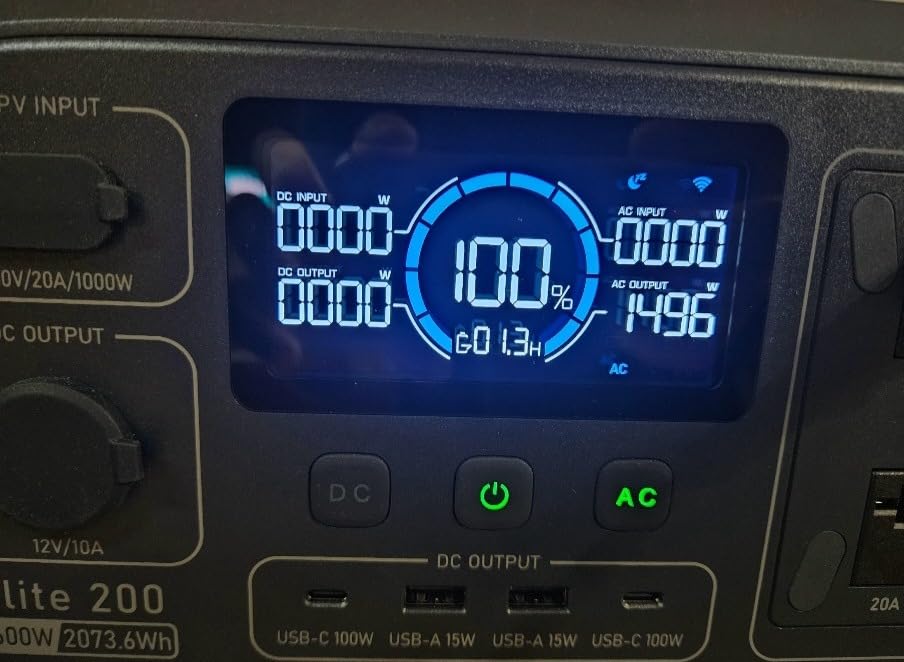 BLUETTI Elite 200 V2 Portable Power Station, 2073.6Wh LFP Battery Backup w/ 4 2600W AC Outlets (3900W Power Lifting), 0-80% Fast Charging in 50 Min, Solar Generator for Camping, Off-grid and Emergency customer photo 2