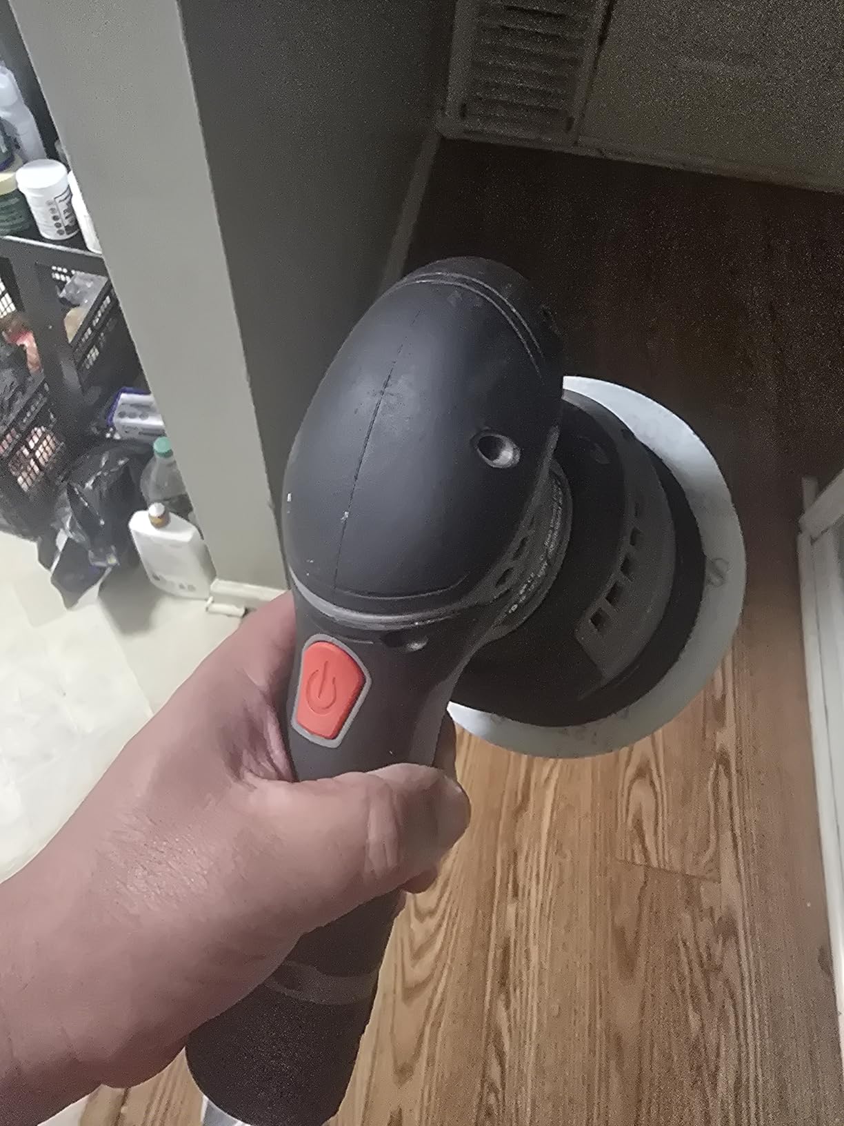 Cordless Mini Polisher,1/1.5/2Inch,DA&RO with 11 Variable Speed 2500-6000 RPM,2 * 2.3Ah Rechargeable Batteries,Car Detailing Micro Polisher customer photo 2