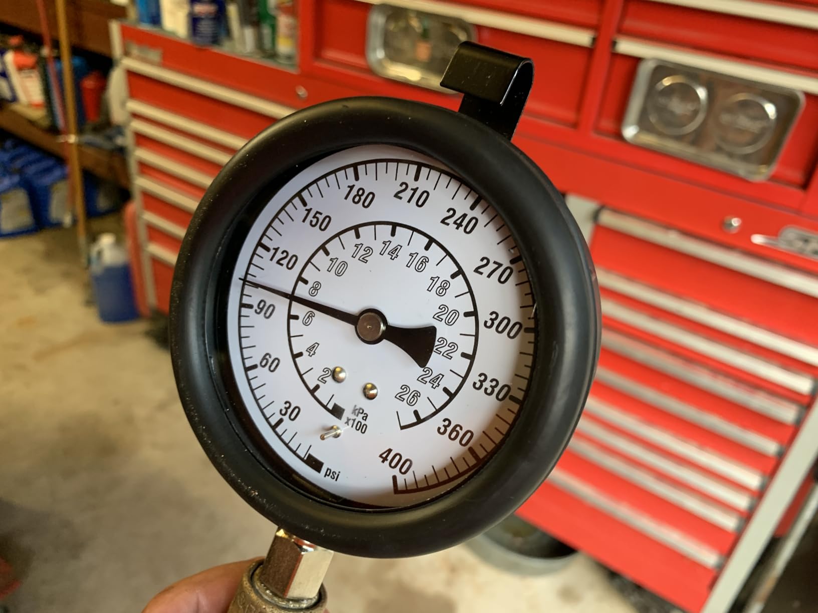 Master Engine and Transmission Oil Pressure Test Set - High and Low Pressure Gauges for Testing Transmission and Engine Pressure customer photo 1