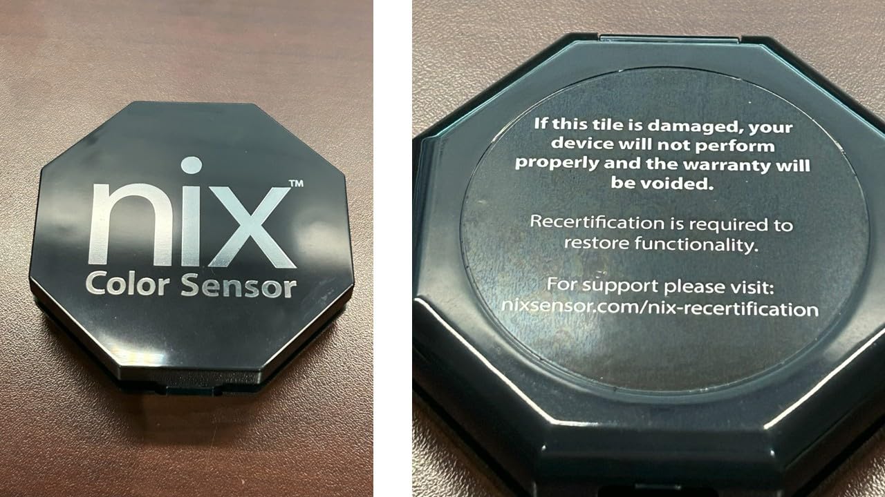 Nix Spectro 2 (2mm) - Spectrophotometer and Densitometer with 2mm Targeting Jig - Color Measurement for Print and Packaging Quality Control customer photo 2