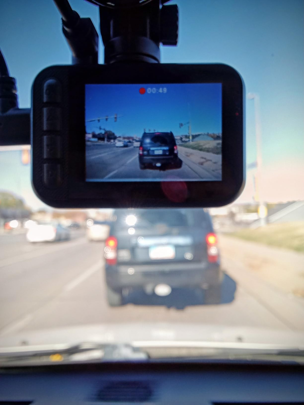 Dash Cam Front and Rear, 2.5K Dual Dash Camera for Cars, 2560P Mini Car Camera, 2 inch IPS Screen, 32GB Card Included, WDR Night Vision, 24 Hours Parking Monitor, G-Sensor, Support 256 GB Max customer photo 1