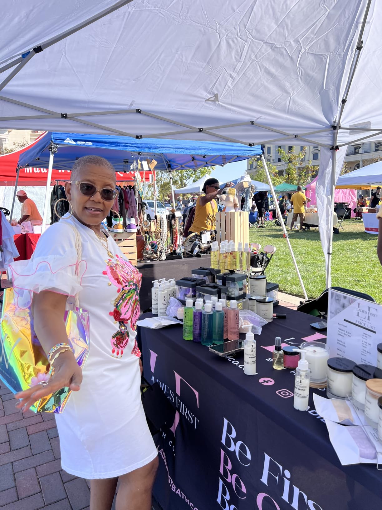 Quictent 10x10 Pop Up Canopy Tent Without Sidewall, Instant Setup Gazebo for 1 Person, Portable & Compact, Waterproof & UV Protection, Ideal for Camping, Beach, Parties, and Outdoor Events customer photo 1