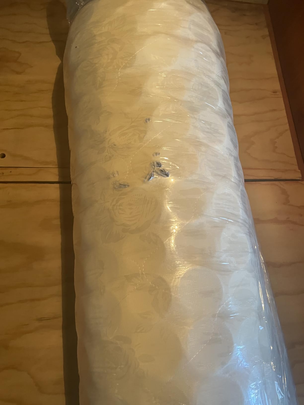 Short Queen Mattress, 12 Inches Pillow Top Hybrid RV Mattress in a Bag, Pocket Spring for Medium Firm Pressure Relief Camper customer photo 2