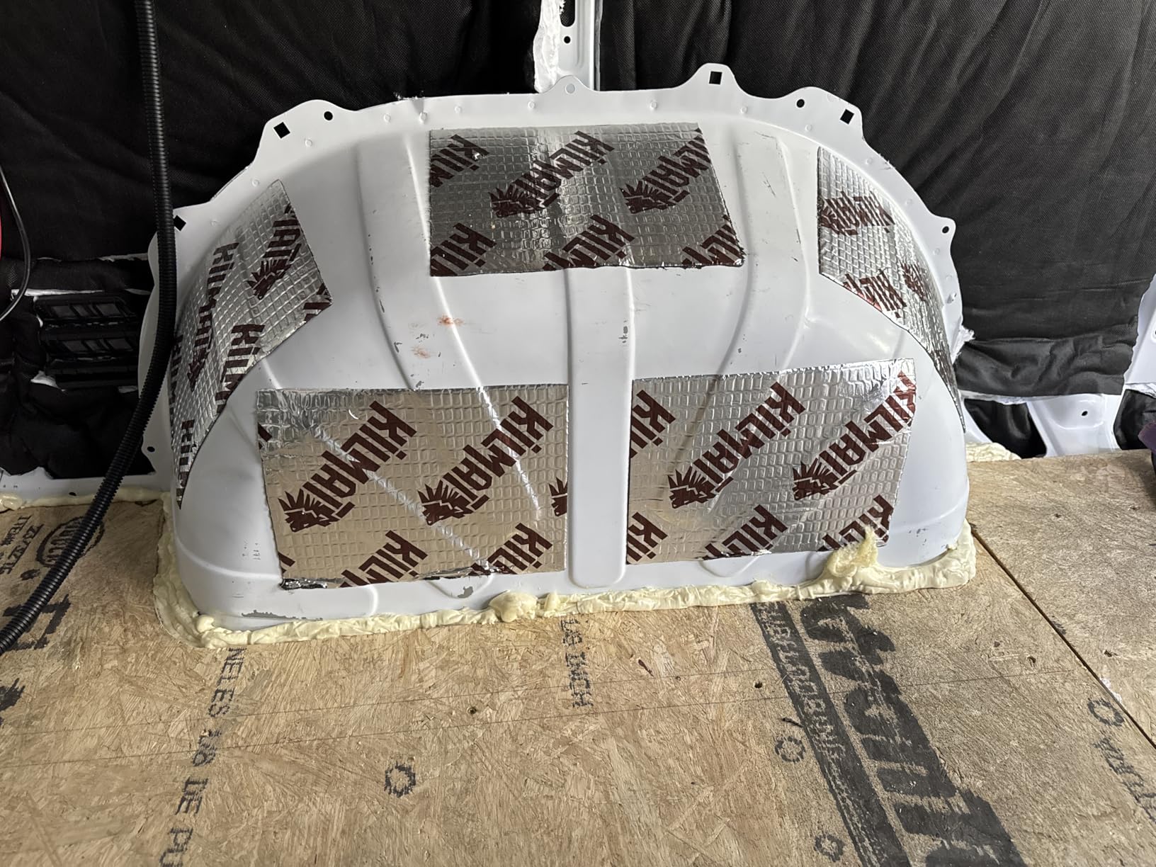 80 mil 10 sqft Car Sound Deadening Mat, Butyl Automotive Sound Deadener, Audio Noise Insulation and dampening customer photo 1