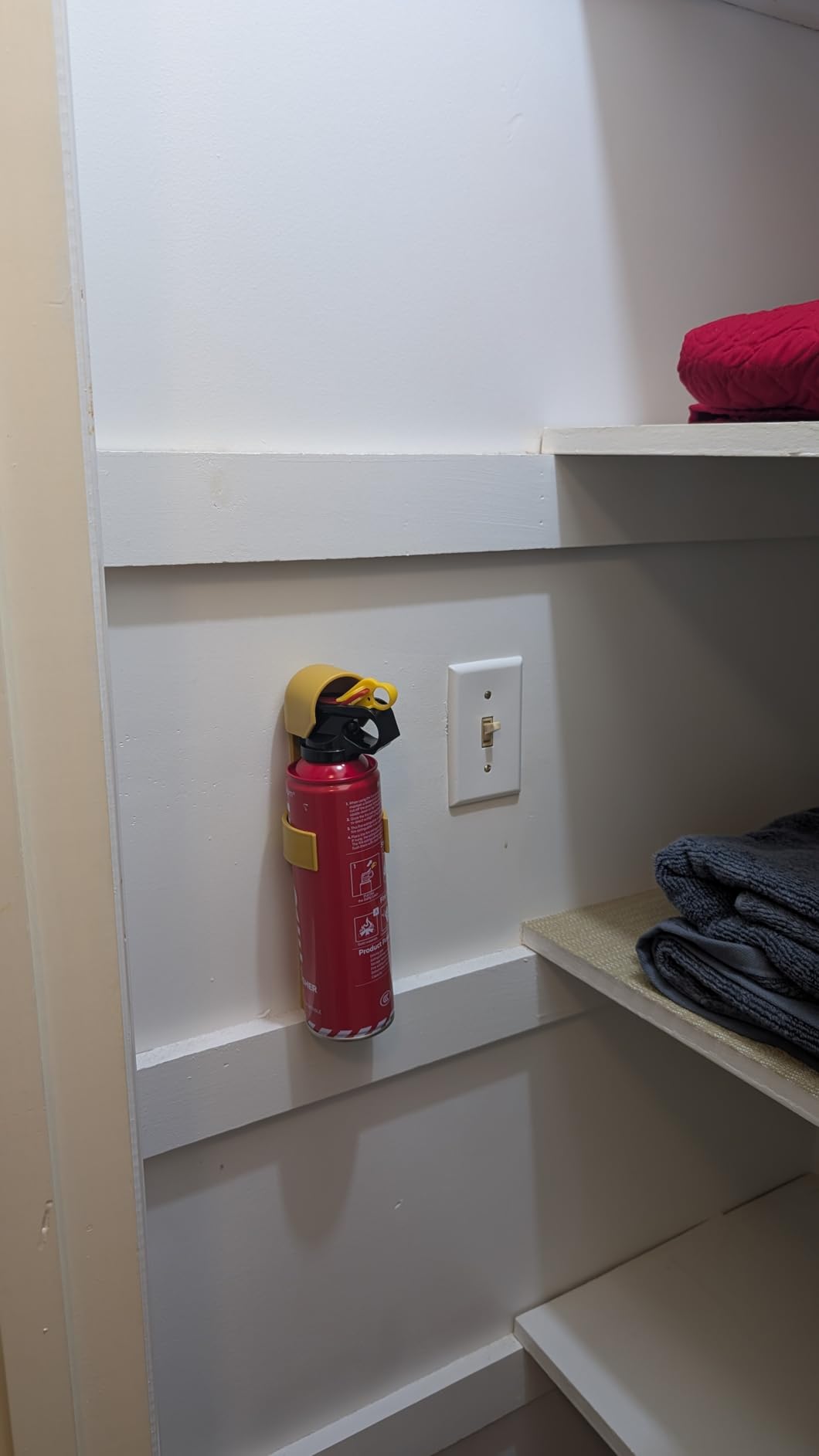 2-Pack Fire Extinguisher for Home, Kitchen, Car, and Grill with Mounting Bracket- Extinguishing Spray, Compact A, B, C, K - Eco-Friendly, Prevents Reignition. customer photo 2