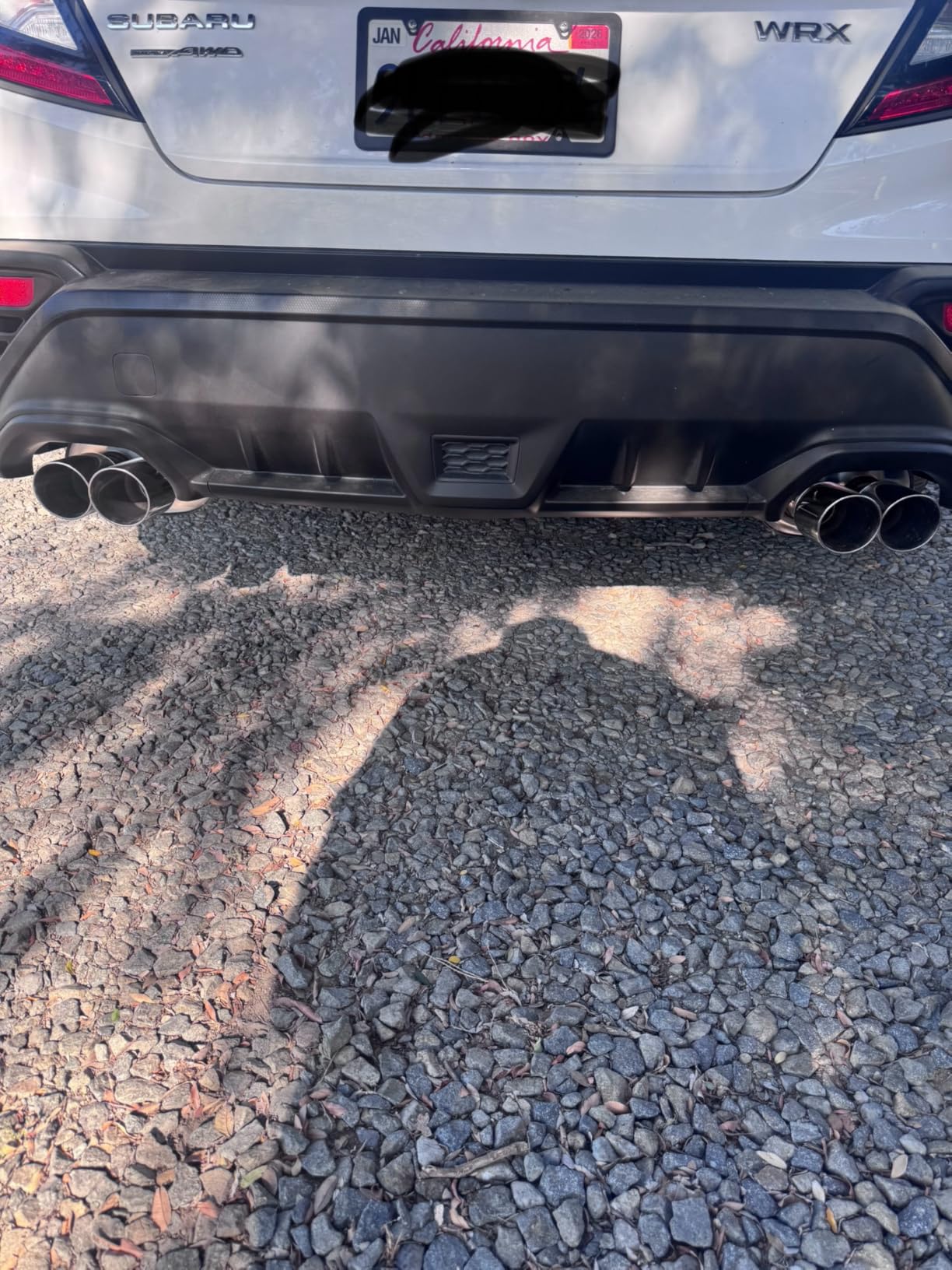 REV9 CB-083 FlowMaxx Stainless Steel Cat-back Exhaust Quad-tip system for Subaru WRX (VB) 2022-2025 All Trims customer photo 1
