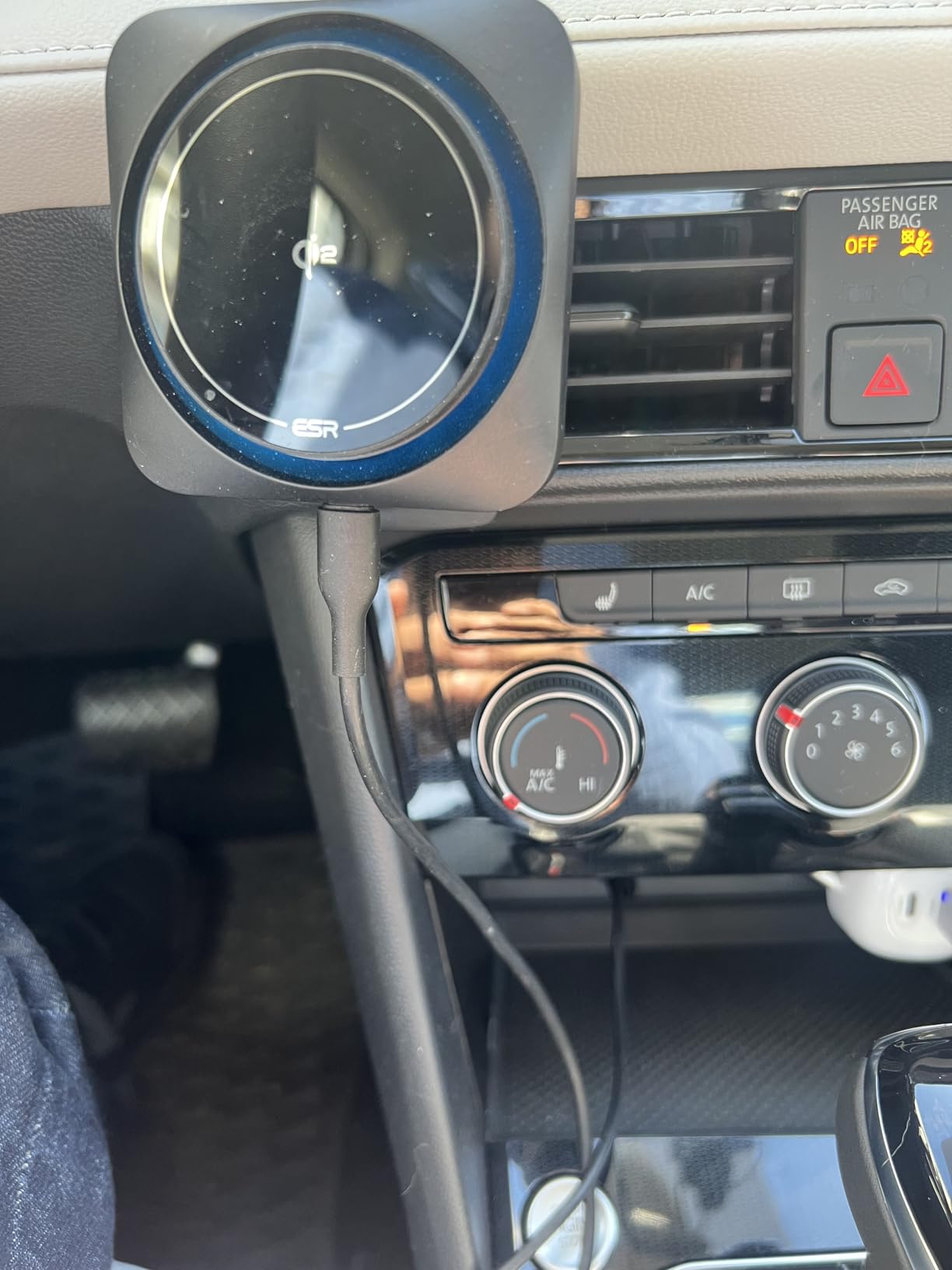 ESR for 15W MagSafe Car Mount Charger with CryoBoost, Phone Cooling MagSafe Car Charger, Air Vent/Dashboard Wireless Charging for iPhone 17e/17/16/15/14/13/12, S26/S25 Series, Pixel 10, Fast Charger customer photo 2