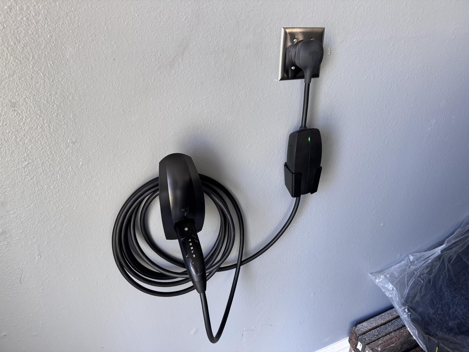 SEVEN SPARTA Charging Cable Holder with Chassis Bracket Compatible with J1772 EVs customer photo 1