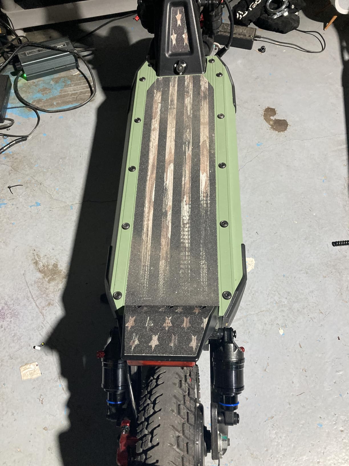 Bike Rear Shock, Air Pressure Shock Absorbers, 125/150/165/190/210mm, 20/30/35/50/60mm Travel, Hydraulic Rear Suspension Shock for Mtb/e-bike/Folding (165 * 35mm) customer photo 1