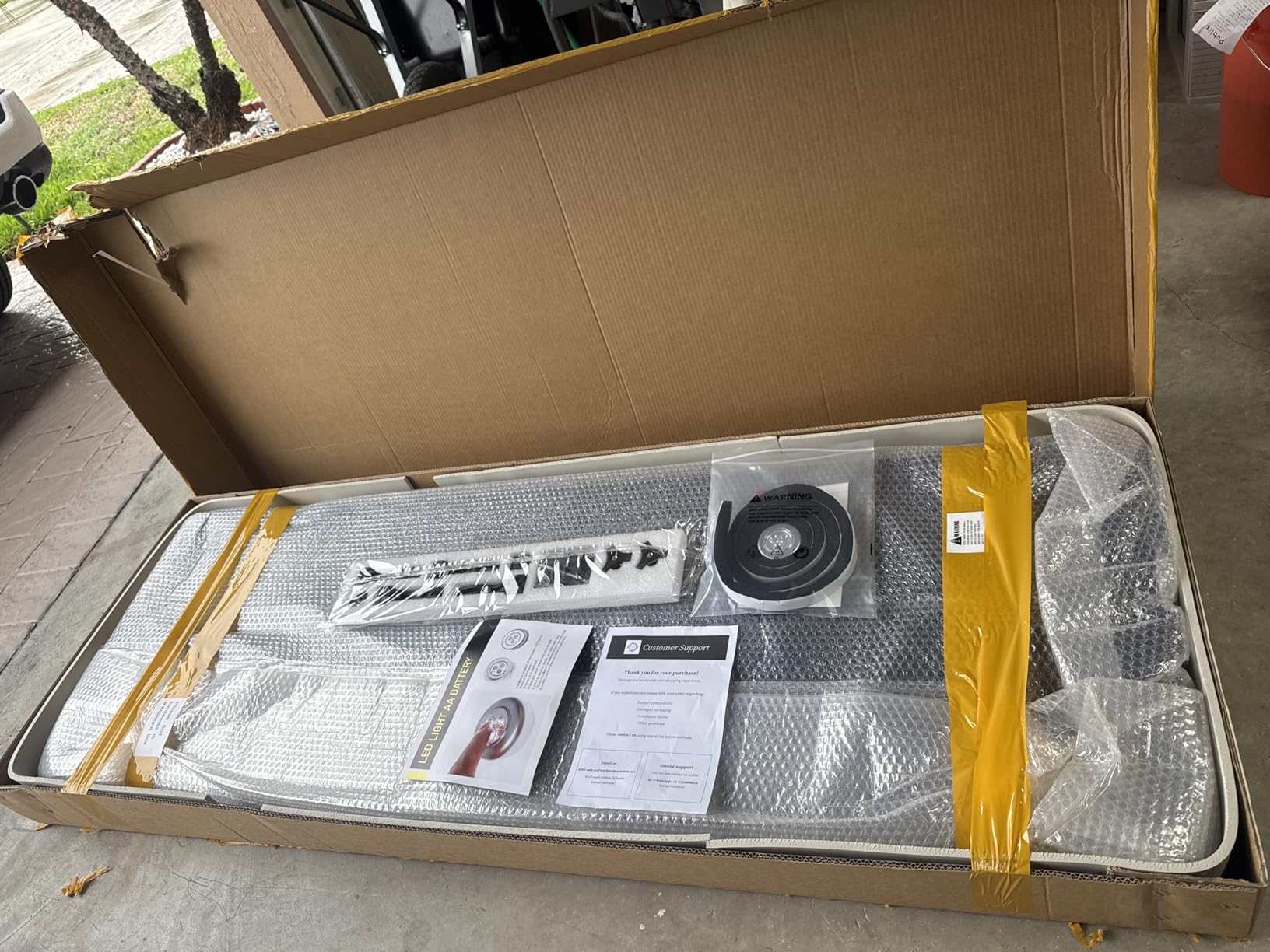 AUTOSAVER88 FRP Hard Tri-fold Truck Bed Tonneau Cover Fits for Dodge Ram 1500 2009-2026 (Classic & New) 5.7ft Bed Without Rambox customer photo 1