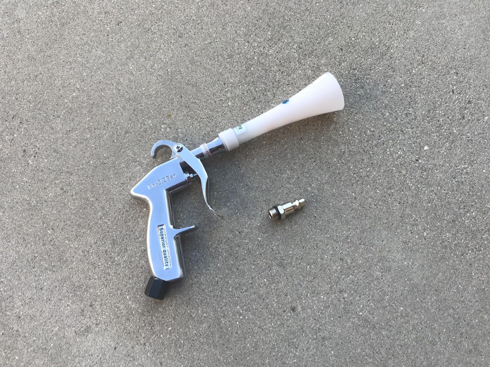 Car Cleaning Gun Detailing Dry Air Blow Gun, High Pressure Car Interior Cleaning Tool, Car Dryer Air Blower for Car Surfaces Quickly Blasts Dust, Works with Air Compressor customer photo 2