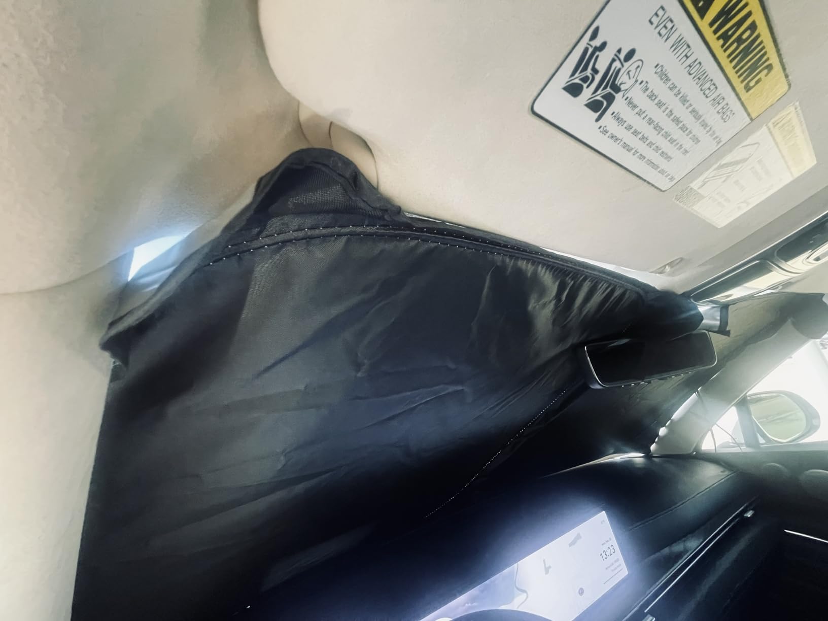 Windshield Sun Shade Custom Fit for 2015-2020 Chevrolet/Chevy Suburban Accessories Foldable Sunshade Sun Blocker Protect Car from Sun Rays & Heat Damage Keep Car Cooler customer photo 2