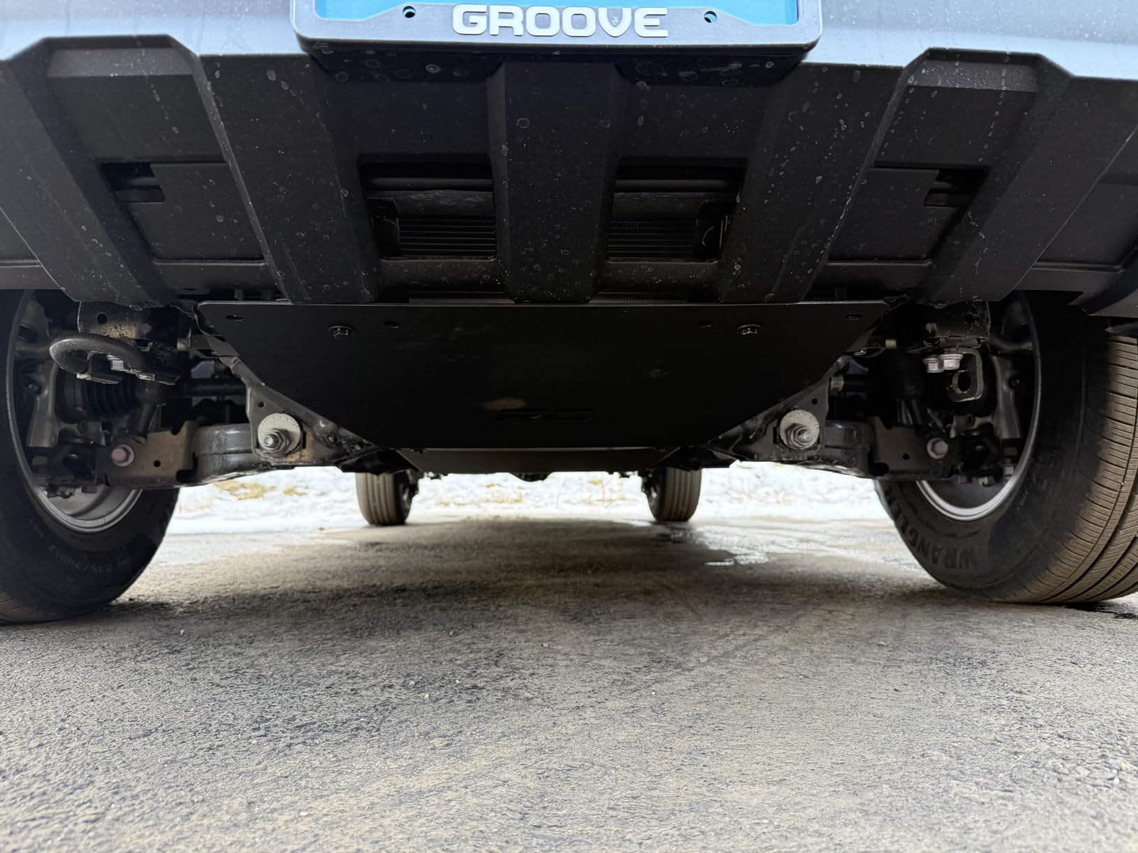 Rough Country Skid Plate Kit for 2024-2026 Toyota Tacoma 2WD/4WD (Non-Hybrid) - 11-Gauge Steel Underbody Armor + Differential Skid, Gloss Black customer photo 1