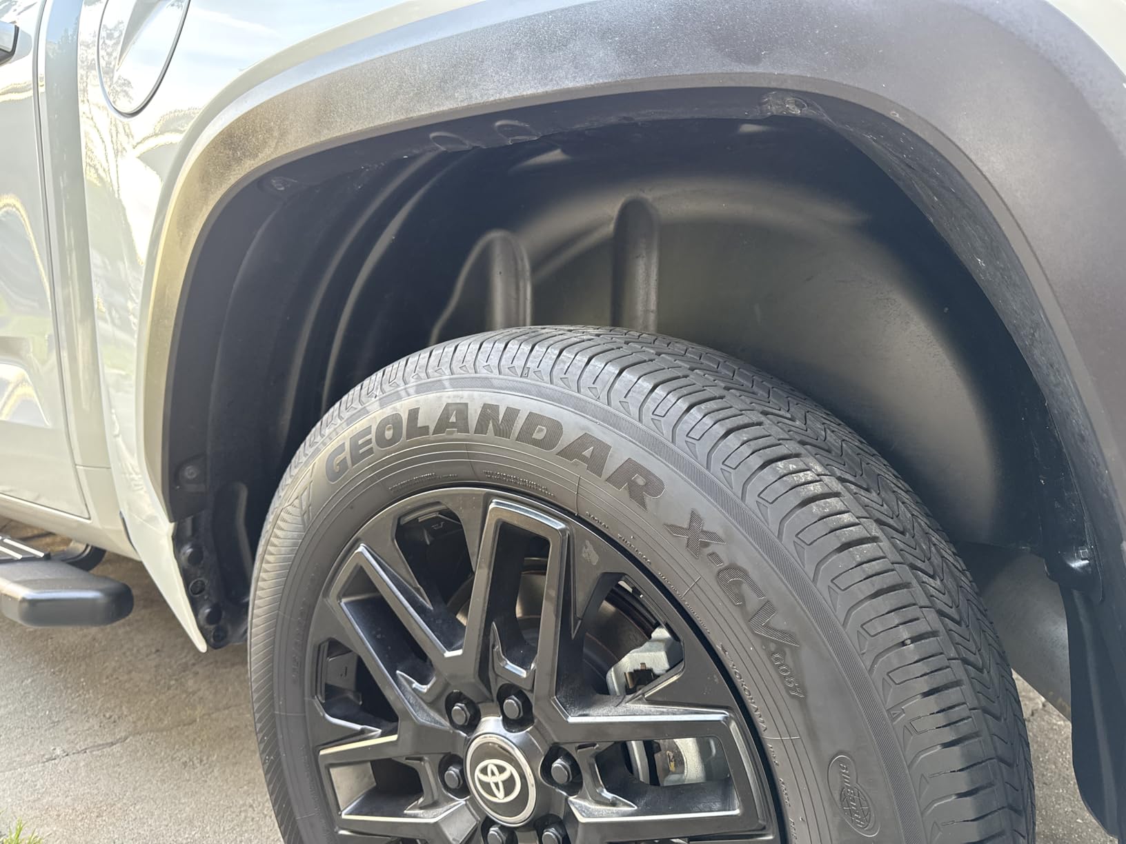 Rough Country Rear Wheel Well Liners for Toyota Tundra 2WD/4WD (2022-2025) - Heavy-Duty Rear Fender Liners for Mud & Debris Protection, Made in USA customer photo 2