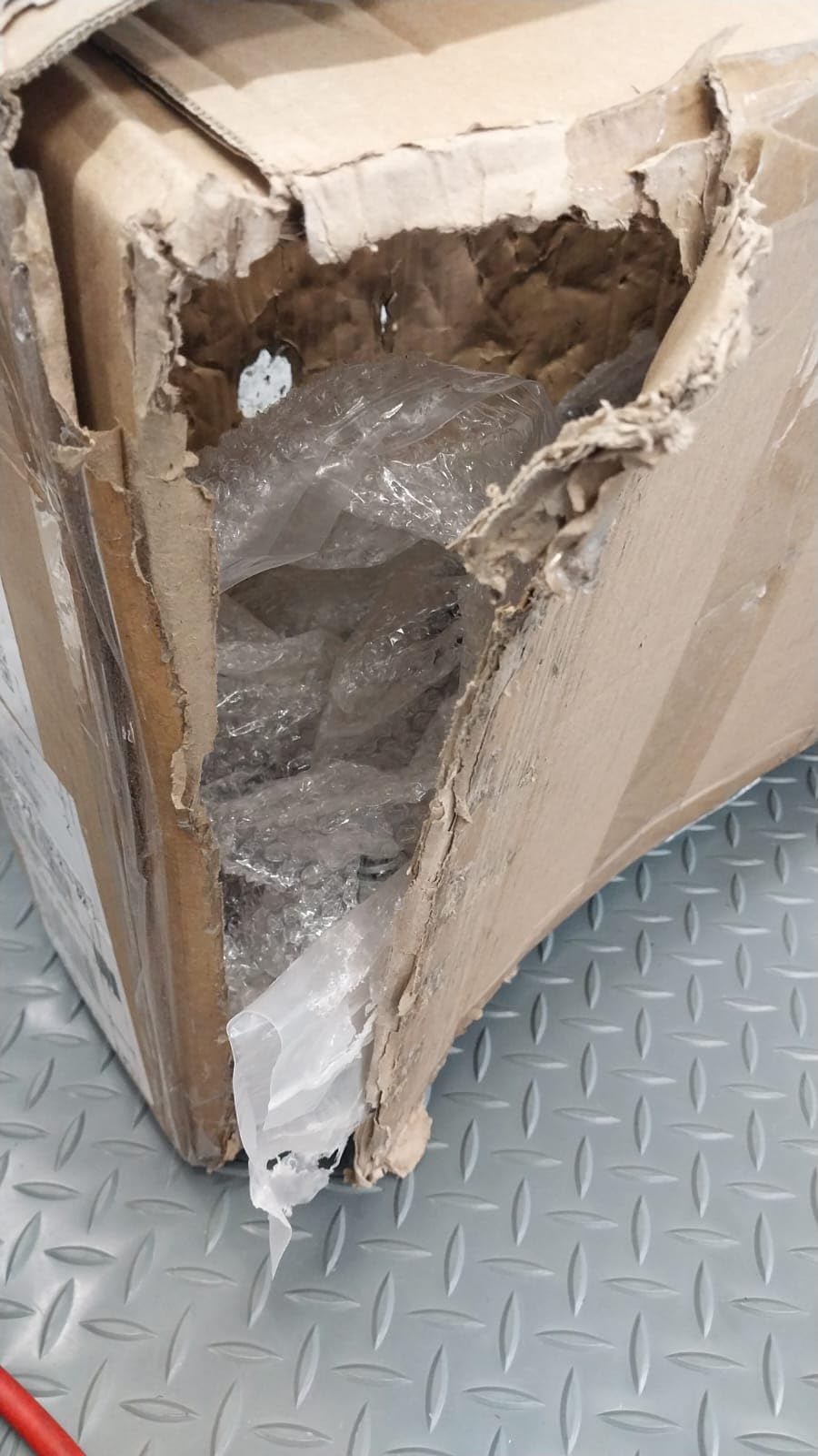 VEVOR Wheel Dolly, 8000 lbs Capacity Heavy-Duty Steel Car Mover, Wheel Dolly Car Tire Stake Set with Brakes, Set of 4, Red customer photo 1