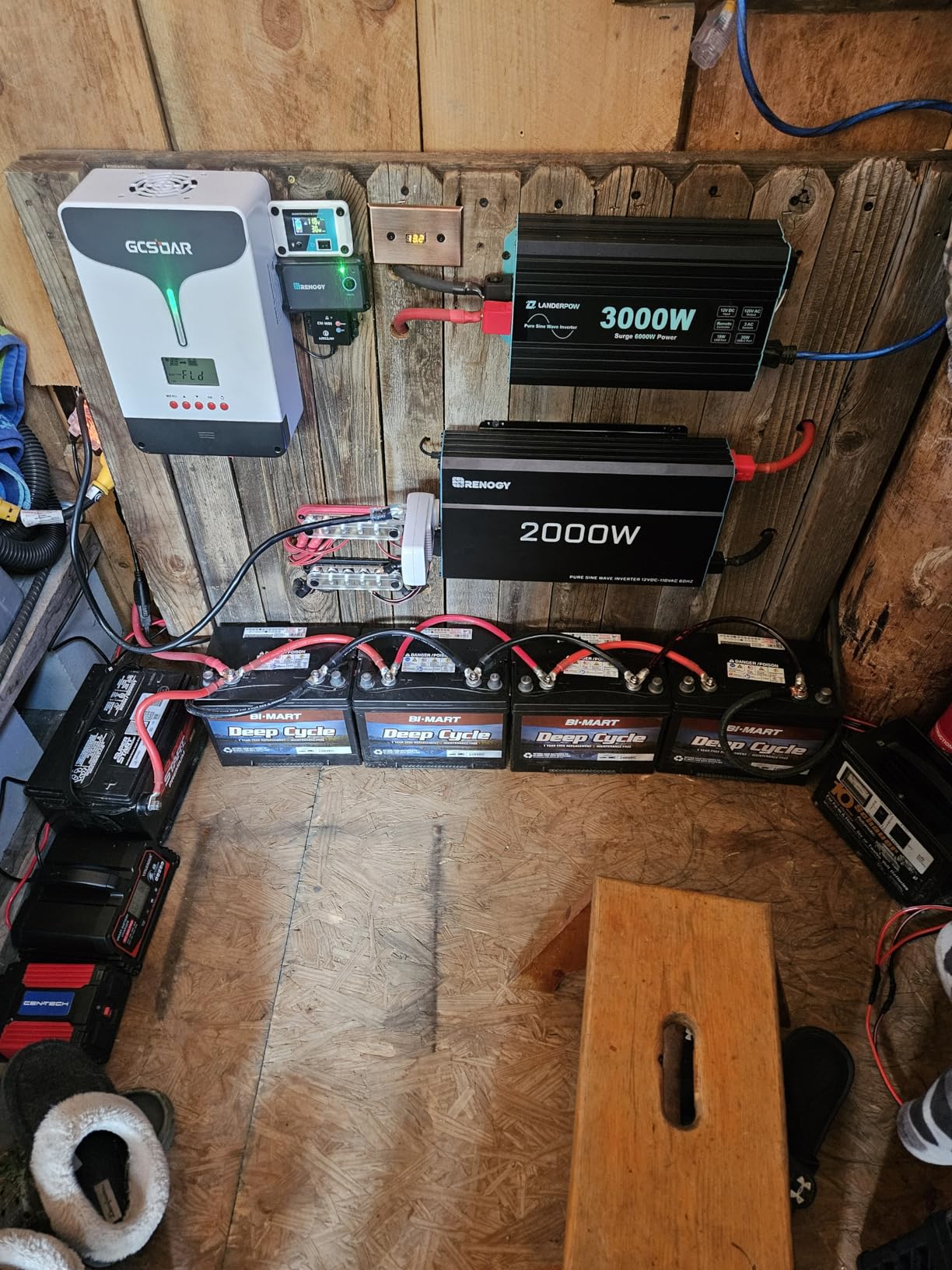 Renogy Inverter PUH, 3000W Pure Sine Wave Power Inverter with UPS Transfer Switch & Bluetooth, 12V DC to 120V AC Converter for RV, Truck, Home, Camping - 6000W Surge Power, Remote Monitoring customer photo 2