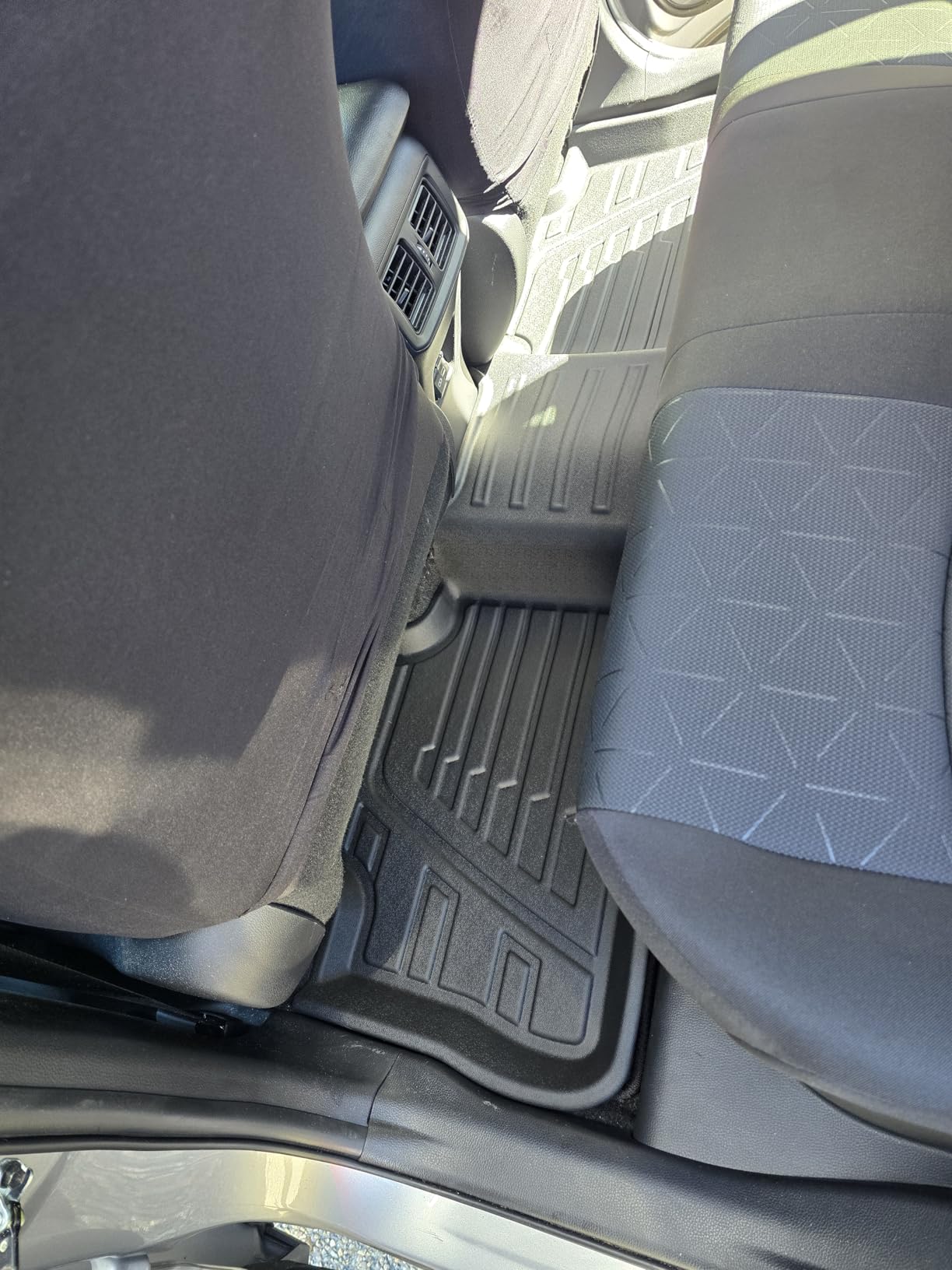 Floor Mats for Toyota RAV4 2019-2025, All Weather Floor Mats Trunk Cargo Liner with Backrest Protectors and Door Sill Guards Accessories, Full Coverage Set customer photo 1