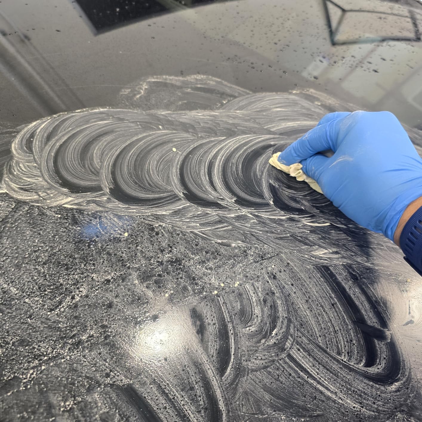 1Lb (453g) 99% Cerium Oxide Glass Polishing Powder (7-9 Um) - Removes: Oil Films, Water Spots, Swirl Marks, Wiper Streaks, Removes Fine Scratches & Deep-Cleans Glass Surfaces. customer photo 1