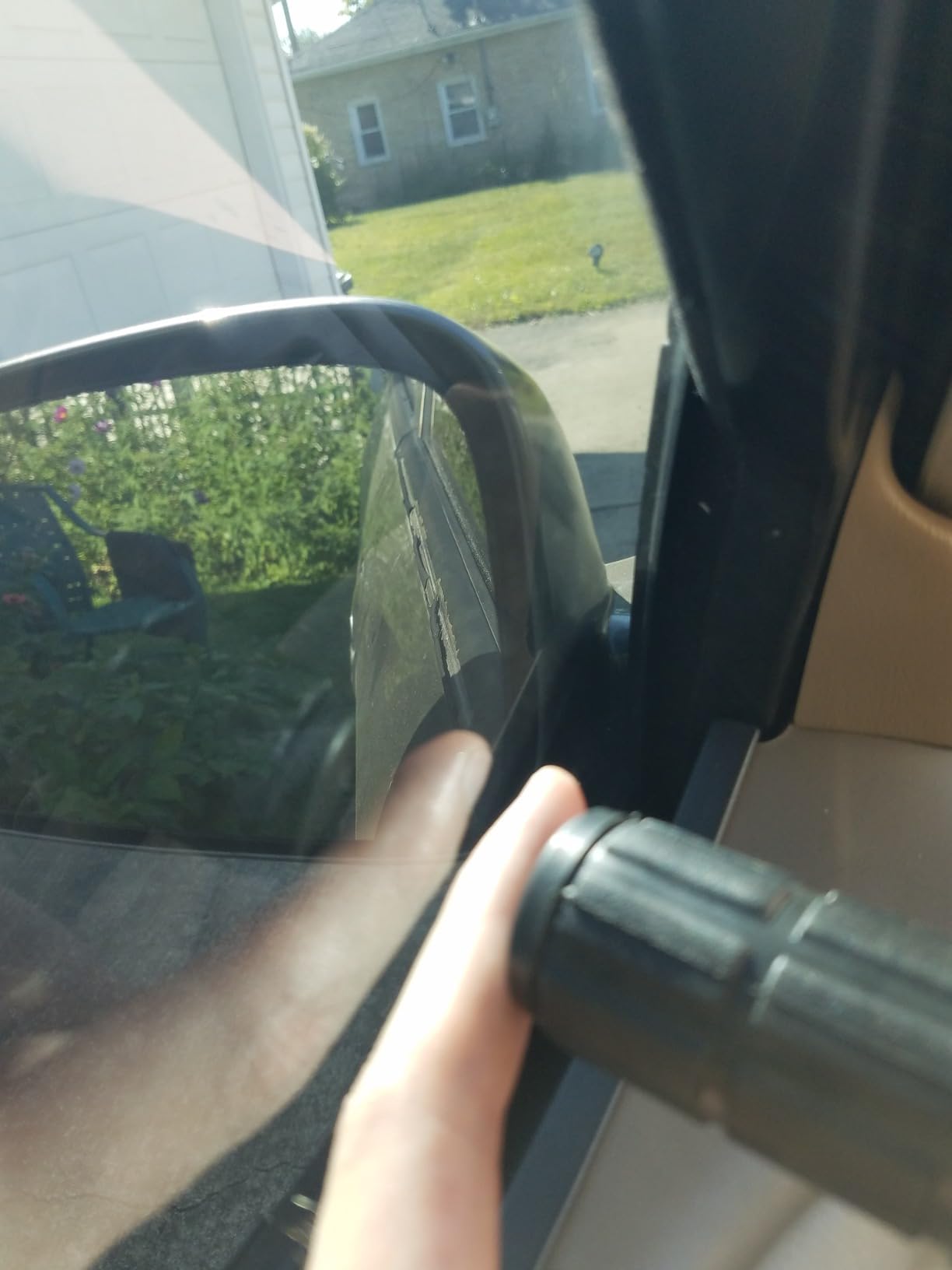 CARTMAN Vehicle Steering Wheel Lock Car Anti Theft Security Lock with Adjustable Length Fit for Cars Trucks Vans and SUVs, Black customer photo 1