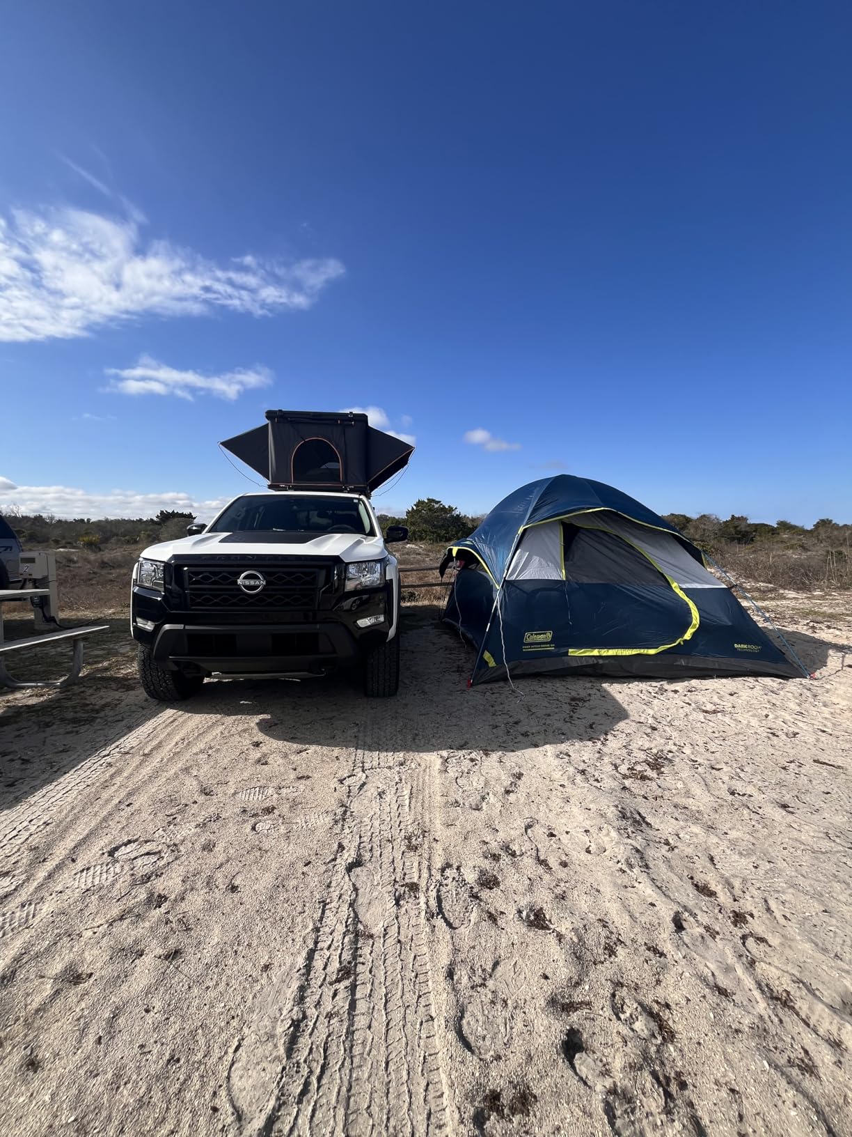 Aluminium Rooftop Tent Hard Shell with Winter Insulation, Pop Up 2 Person Roof Top Hardshell for Camping Truck Van Suitable for Jeep SUV Car customer photo 1