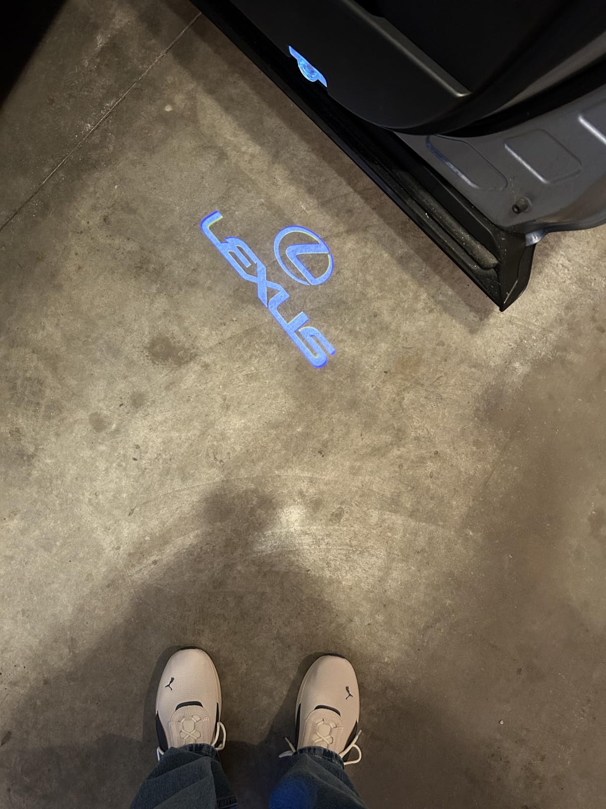 4Pcs Car Door Lights Logo Projector Never Fade HD LED Door Welcome Projector Lights Compatible with LS/ES/IS/LX/RX/GS/GX/RC Car Door Accessories,3D Ghost Shadow Lamp customer photo 2