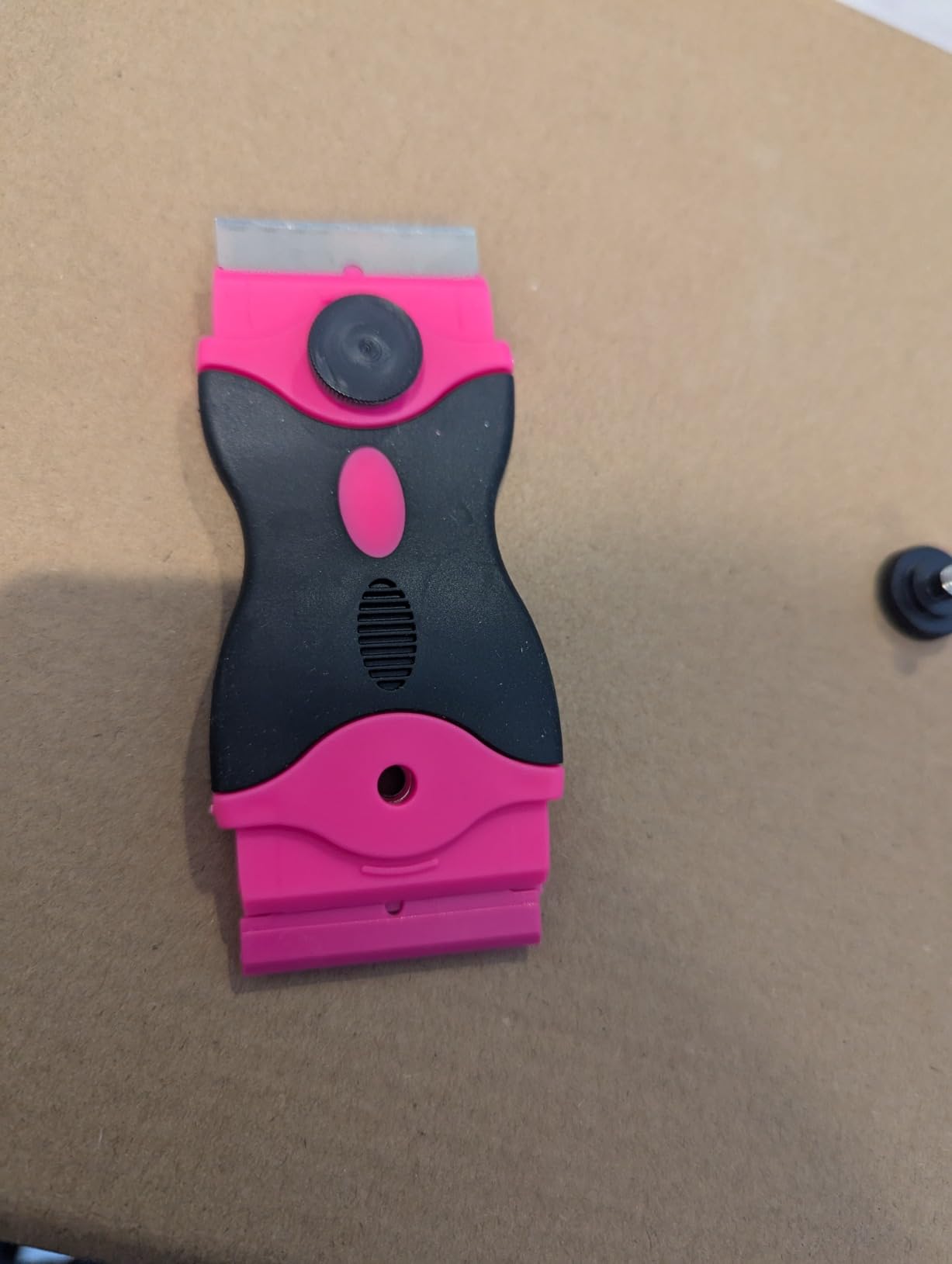 Razor Blade Scraper Tool Kit - 2Pack Razor Scrapers & 40Pcs Extra Blades, Plastic Paint Scraper Tool, Razor Scraper Tool for Glass Top Stove, Scrappers for Cleaning Window, Cooktop, Oven, Floor customer photo 2