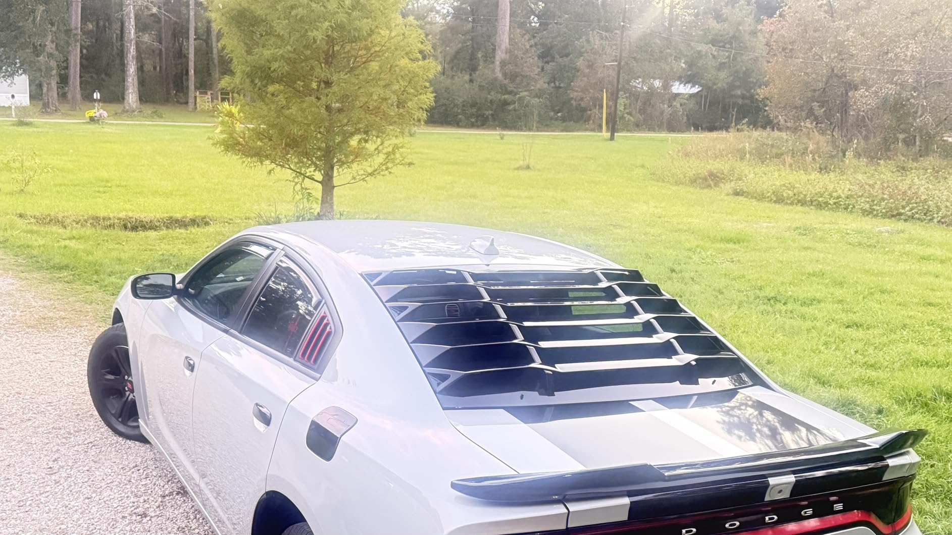 4Pcs Exterior Door Handle Covers Trim Overlay Compatible with Dodge Charger 2010-2024, Black Outside Door Handle Protector Shell for Dodge Charger Exterior Accessories customer photo 1