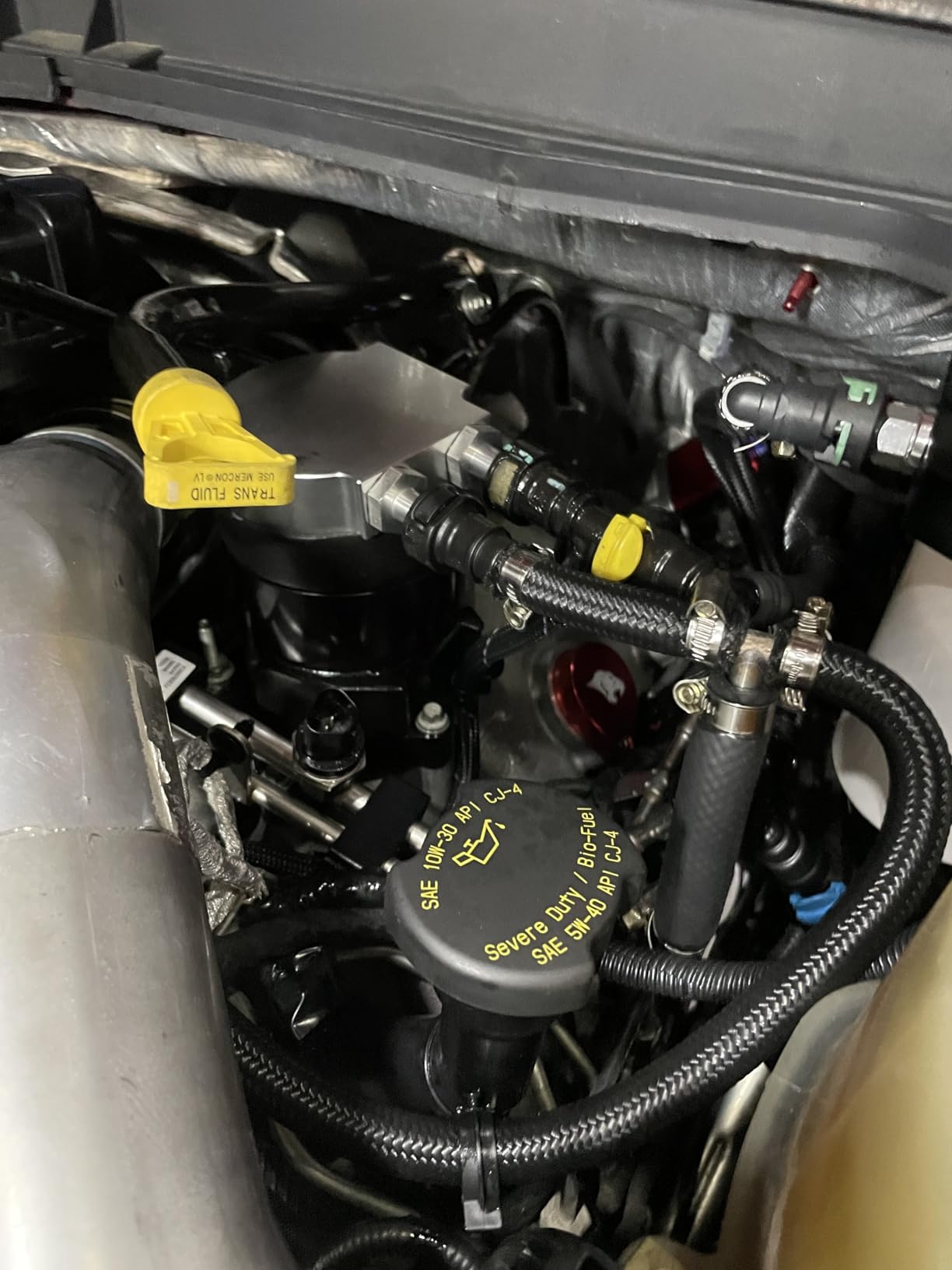 121003 Fuel Filter Conversion Kit - Billet Aluminum Upgrade for 2011-2024 Ford 6.7L Powerstroke customer photo 1