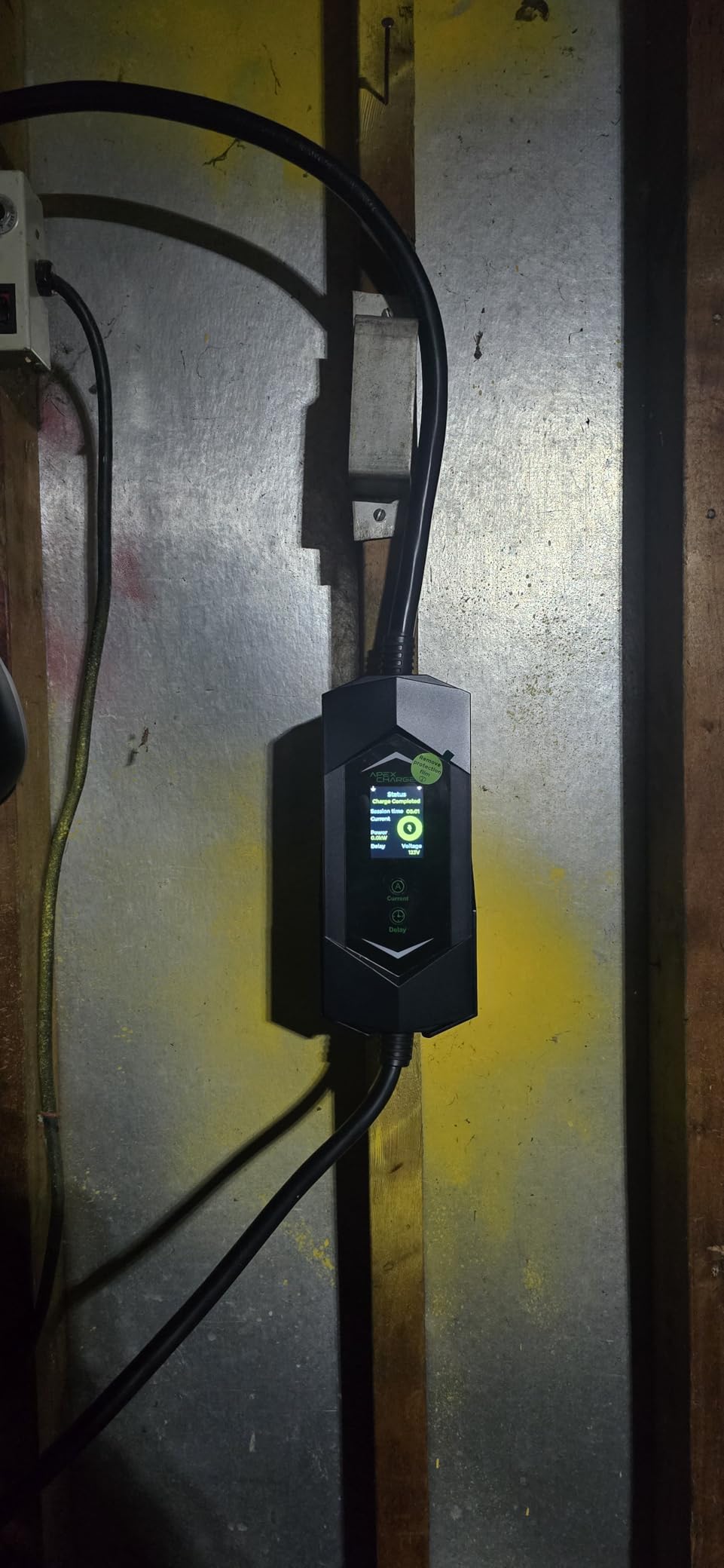 MACH 3 Fast 40 Amp Level 1&2 Portable EV Charger, Electric Vehicle Charging Station, 120-240V NEMA 14-50 w/ 5-15 Adapter. SAE J1772 car Connector & Tesla mobile NACS, Outdoor EVSE, 25ft Cable w/holder customer photo 2