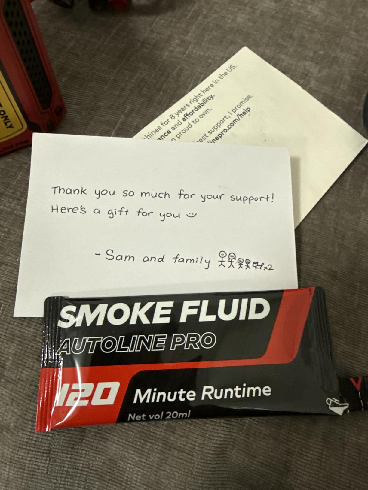 AutoLine Pro HyperSmoke Automotive Smoke Machine EVAP Vacuum Leak Tester - Adjustable Pressure - OEM Approved Smoke Fluid - Built-in Air Compressor Motor - Includes Smoke Fluid x2. customer photo 1