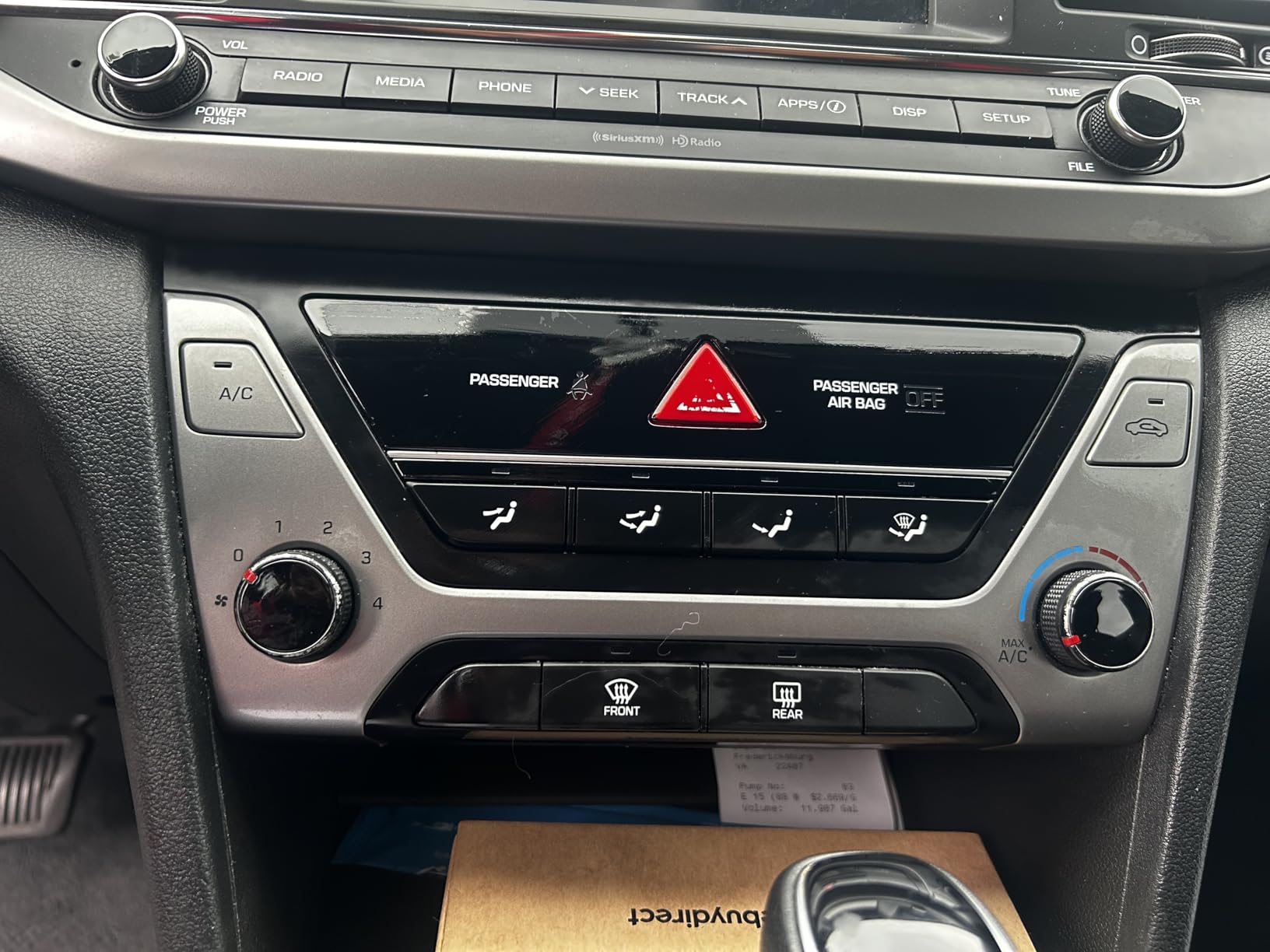 NVCNX Real Carbon Fiber Accessories for Hyundai Elantra 2017 2018 Car Thick Overlay Door Handle Bottom Cover Interior Trim Soft Sticker Decal 4PCs customer photo 1