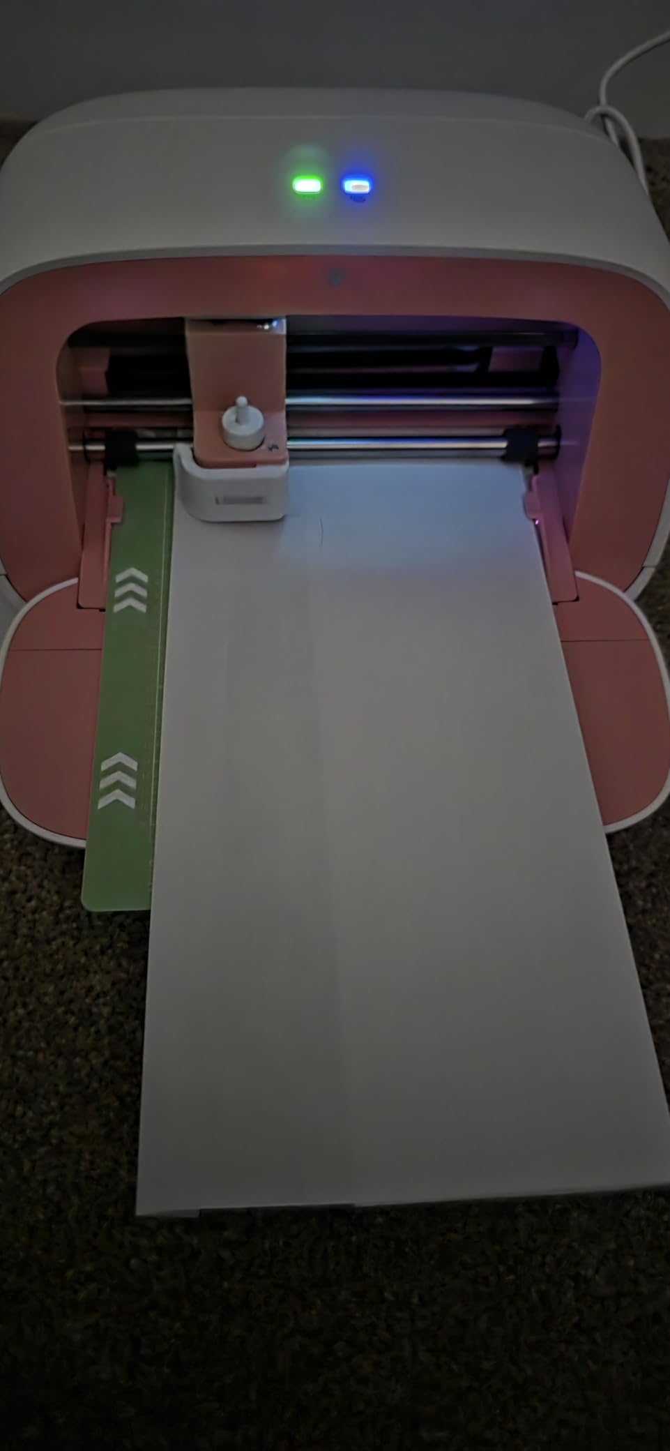 Likcut Vinyl Cutter Machine, Upgrade Cutting Machine Glee S501 for DIY Joy, Portable Smart Cutting Tool for Crafter, Sticker Decal Maker Printing for Resin Charms, Arts, Crafts & Party Supplies customer photo 1