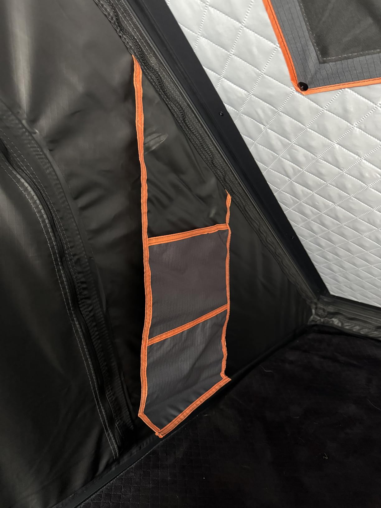 Adventurer Pro Rooftop Tent Hard Shell with USB Outlet, Side Awning, Replaceable Rain Fly & Luggage Racks for 4 Season Camping, Aluminum Pop Up 2-3 Person Roof Top Tent for Truck Jeep SUV Van Trailer customer photo 2