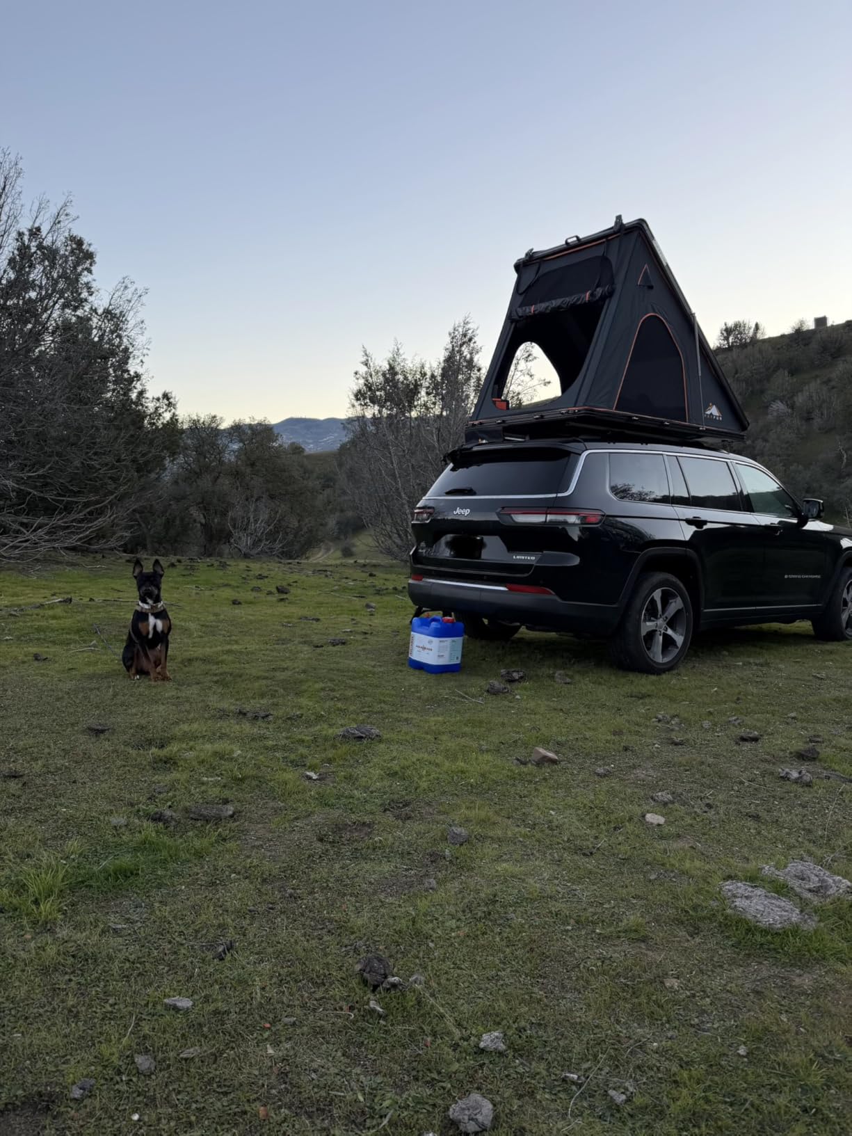 Explorer Pro Rooftop Tent Hard Shell with USB Outlet, Side Awning, Replaceable Netting Curtain & Luggage Racks for 4 Season Camping, Aluminum Pop Up 2-3 Person Roof Top Tent for Truck Jeep SUV Van customer photo 1