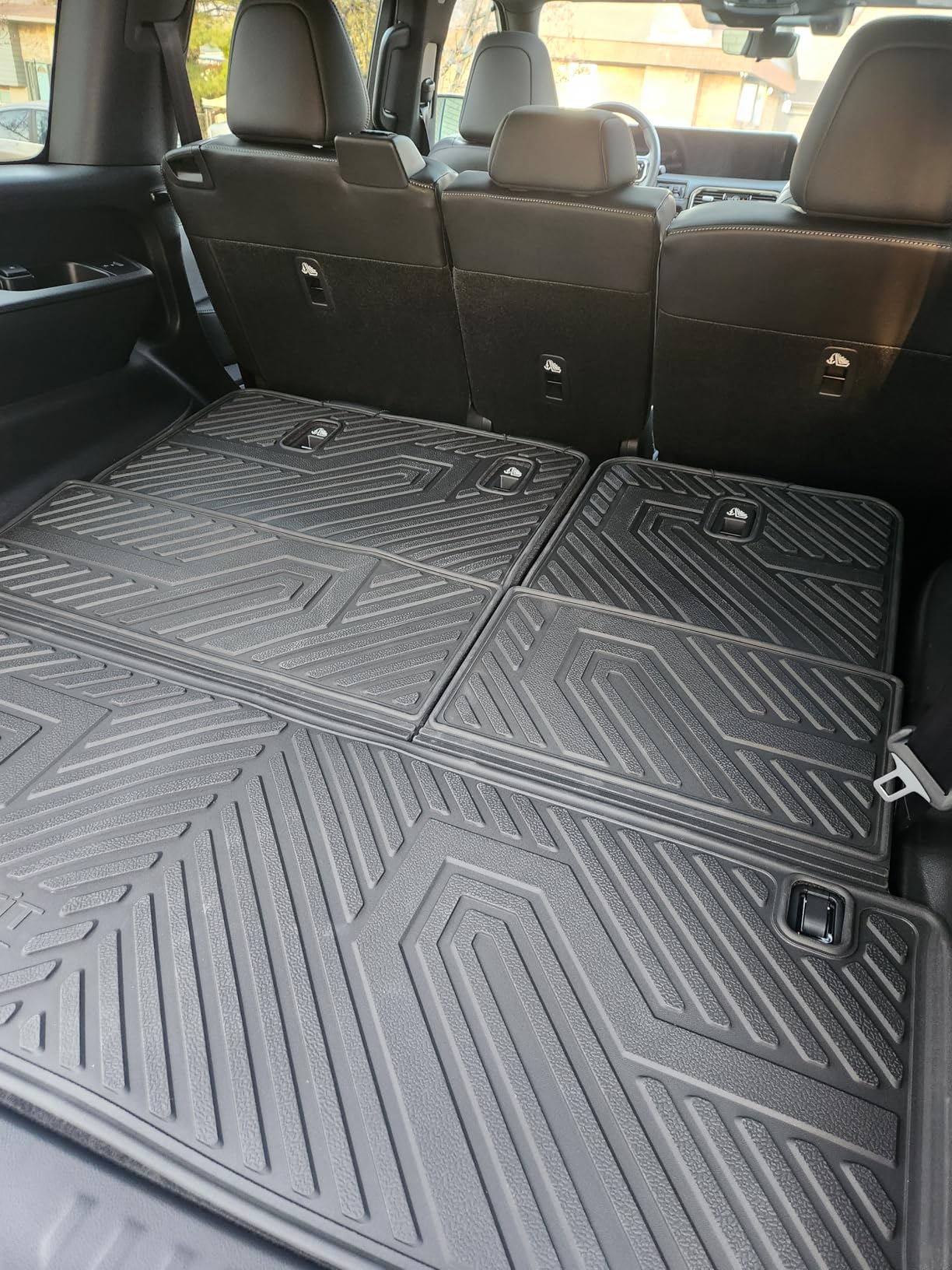Lasfit Cargo Mat & Backrest Mat for Subaru Forester 2025-2026 (Not Fit Hybrid & Wilderness), All Weather TPE Custom Fit Easy Clean Trunk Mat customer photo 2